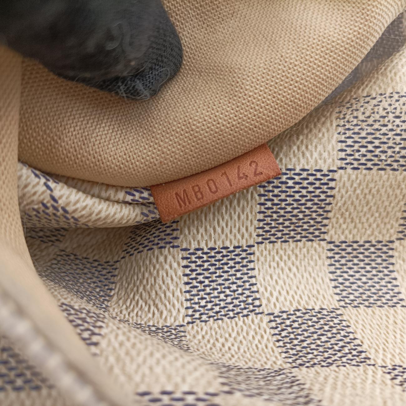 Secondhand Louis Vuitton TOTALLY MM Azur Damier Canvas N51262 shoulderbag | stylenewstar