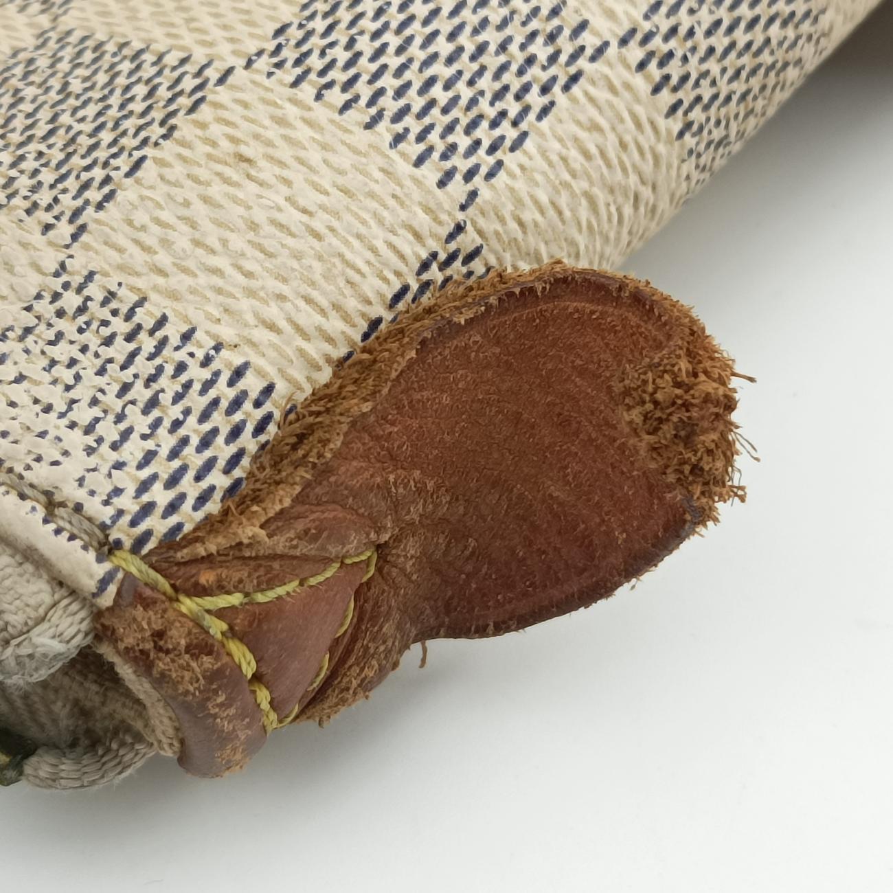 Secondhand Louis Vuitton TOTALLY MM Azur Damier Canvas N51262 shoulderbag | stylenewstar