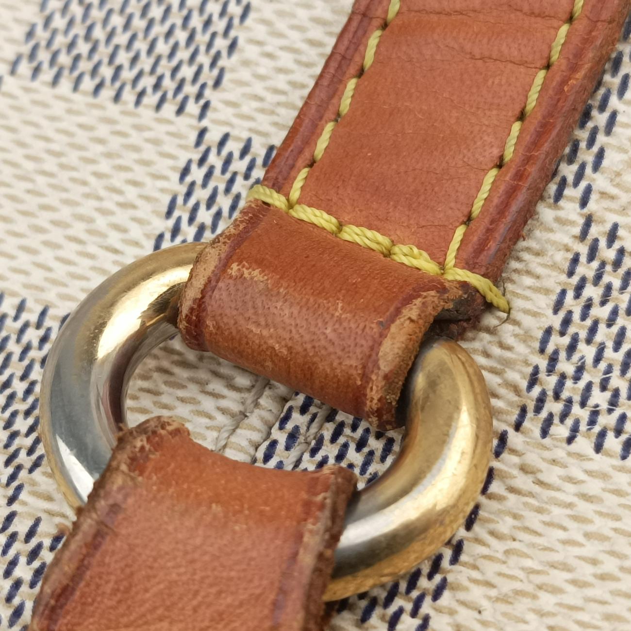 Secondhand Louis Vuitton TOTALLY MM Azur Damier Canvas N51262 shoulderbag | stylenewstar