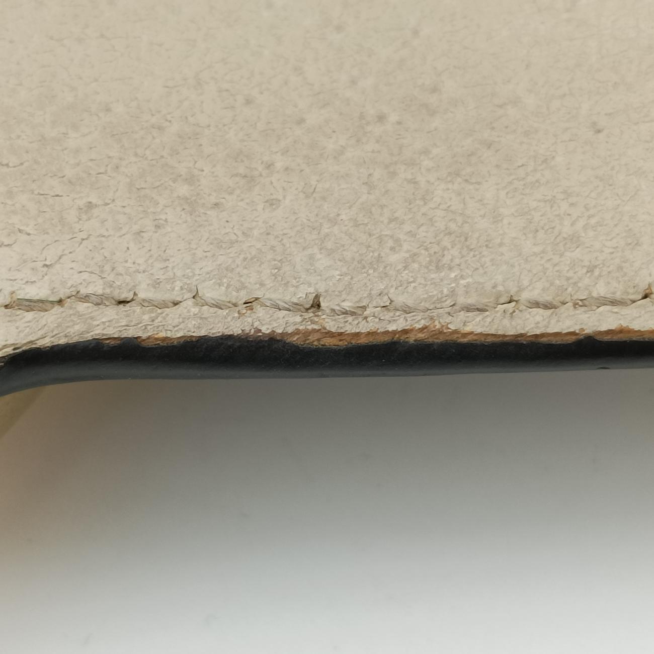 Pre-owned Gucci Sylvie White x Navy x Red Leather 470270 shoulderbag | stylenewstar