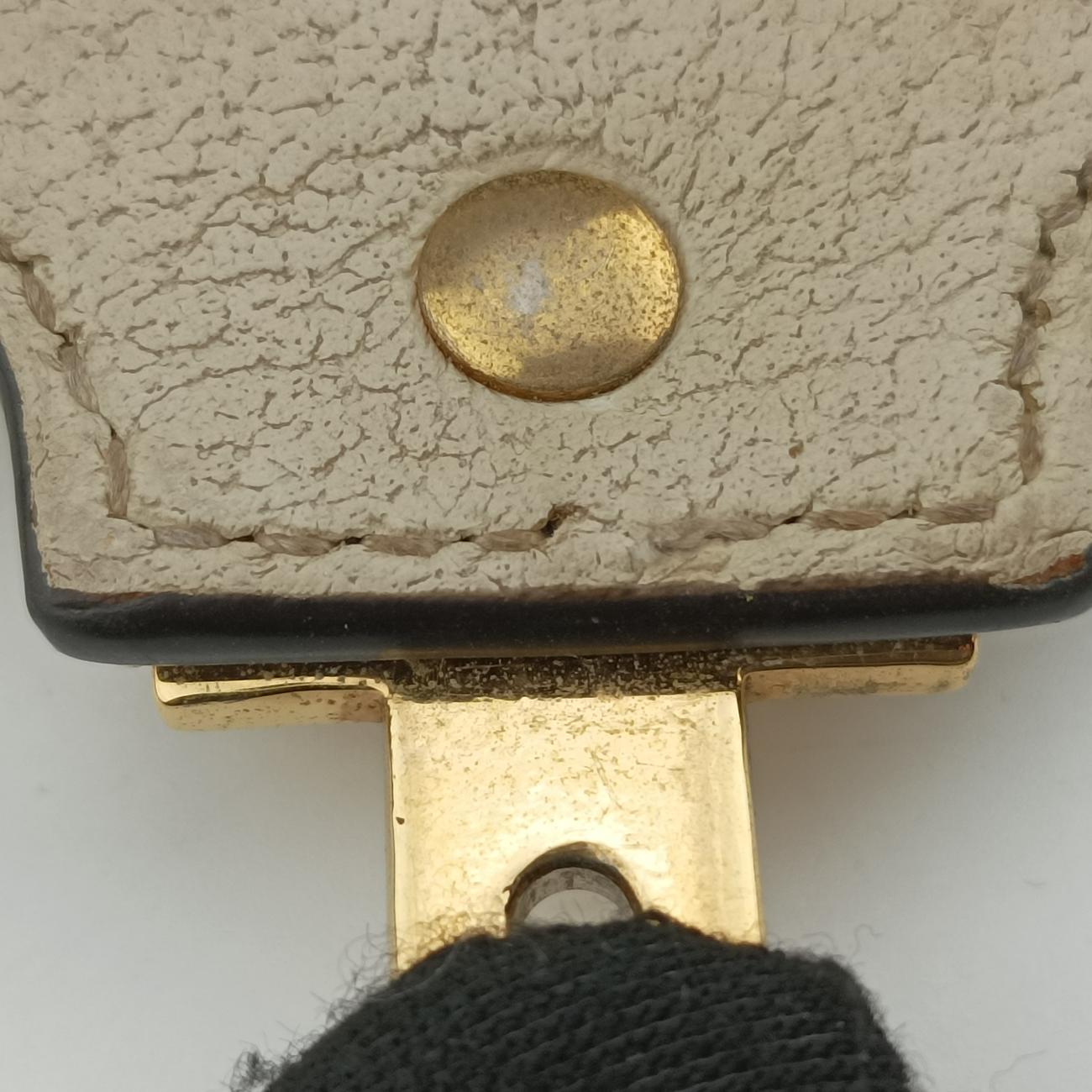 Pre-owned Gucci Sylvie White x Navy x Red Leather 470270 shoulderbag | stylenewstar