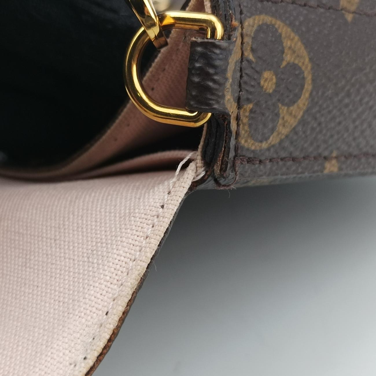 Vintage Louis Vuitton Félicie Brown×multicolor Leather M62415 shoulderbag | stylenewstar