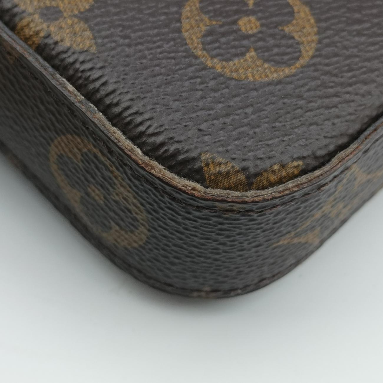 Vintage Louis Vuitton Félicie Brown×multicolor Leather M62415 shoulderbag | stylenewstar