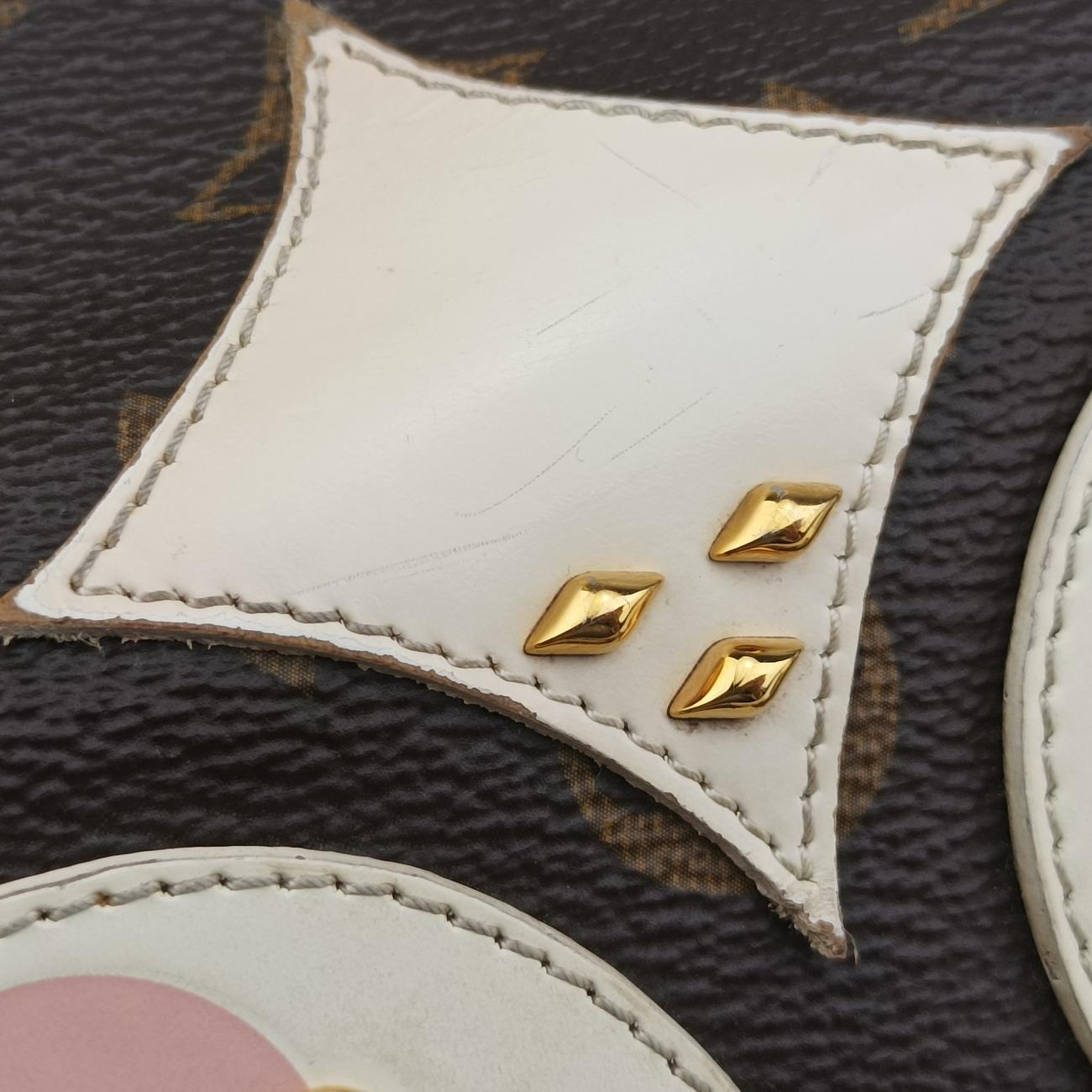 Vintage Louis Vuitton Félicie Brown×multicolor Leather M62415 shoulderbag | stylenewstar