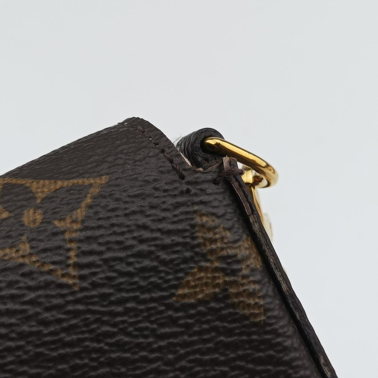 Vintage Louis Vuitton Félicie Brown×multicolor Leather M62415 shoulderbag | stylenewstar