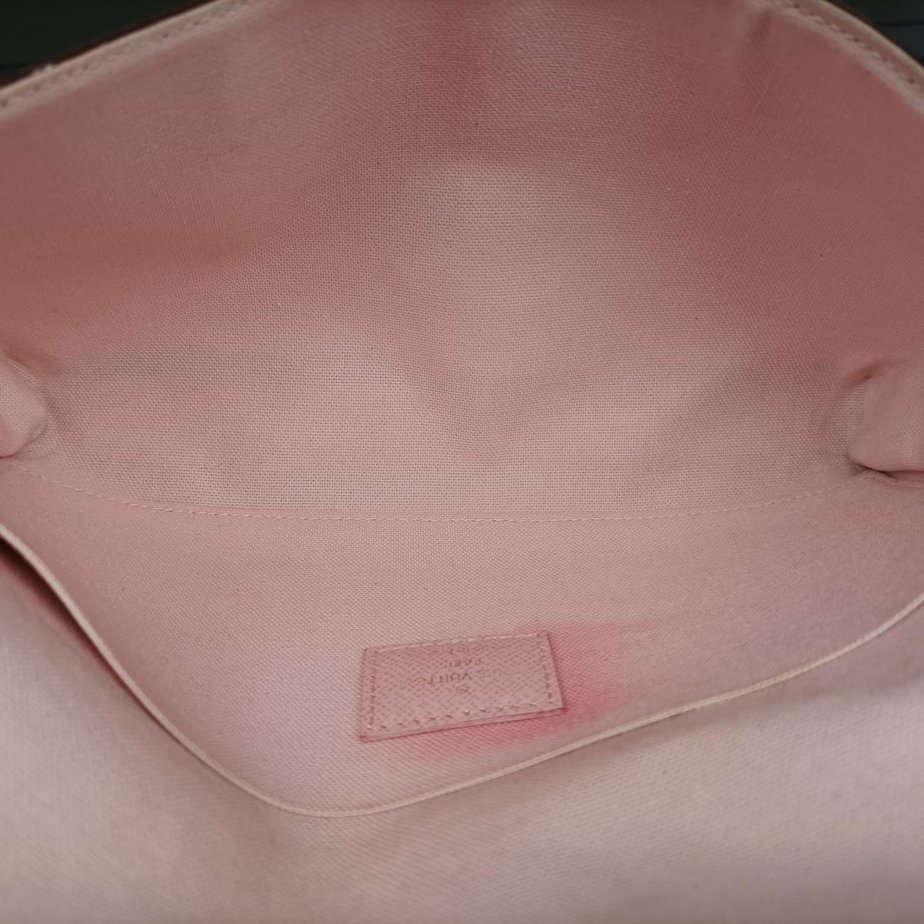 Vintage Louis Vuitton Félicie Brown×multicolor Leather M62415 shoulderbag | stylenewstar