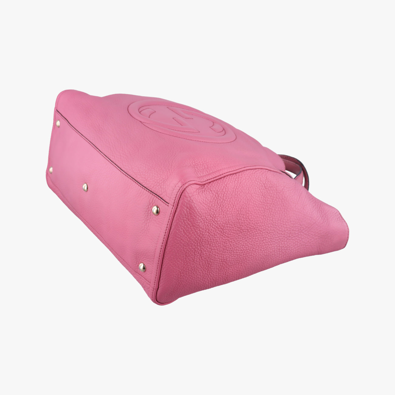 Pre-owned Gucci Soho Pink Leather 282309 handbag | stylenewstar