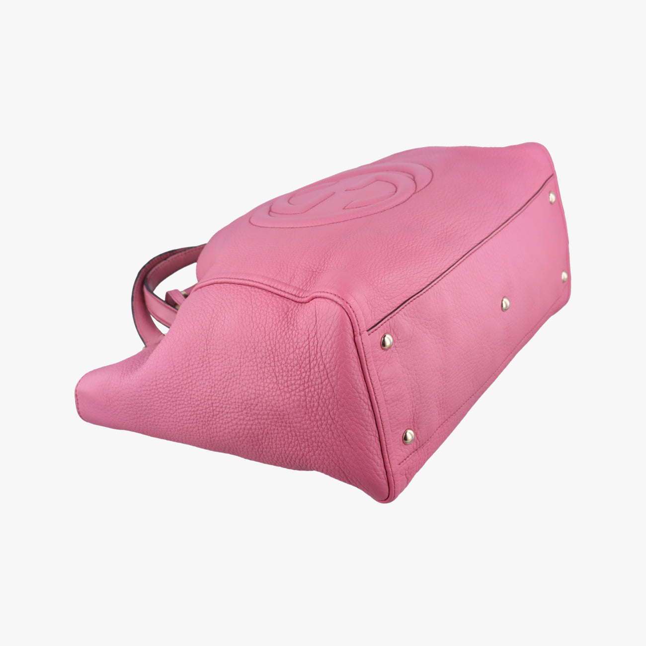 Pre-owned Gucci Soho Pink Leather 282309 handbag | stylenewstar