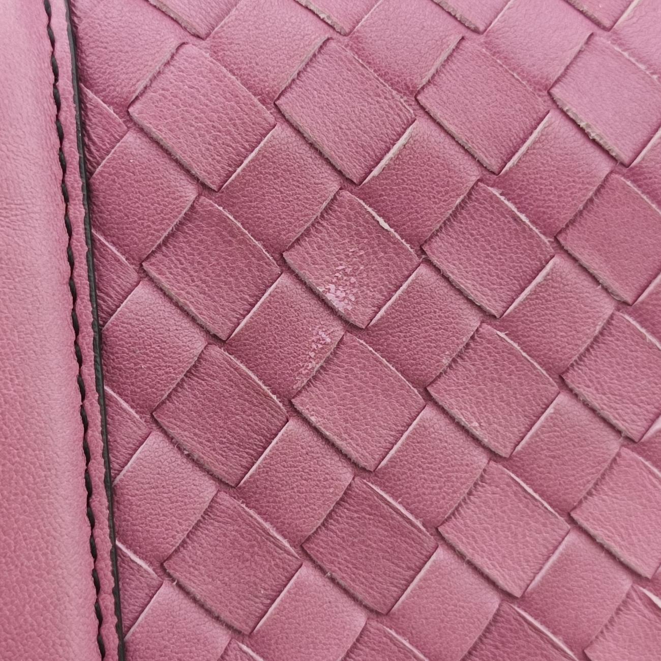 Pre-owned Bottega Veneta City Knot Pink Lambskin  shoulderbag | stylenewstar