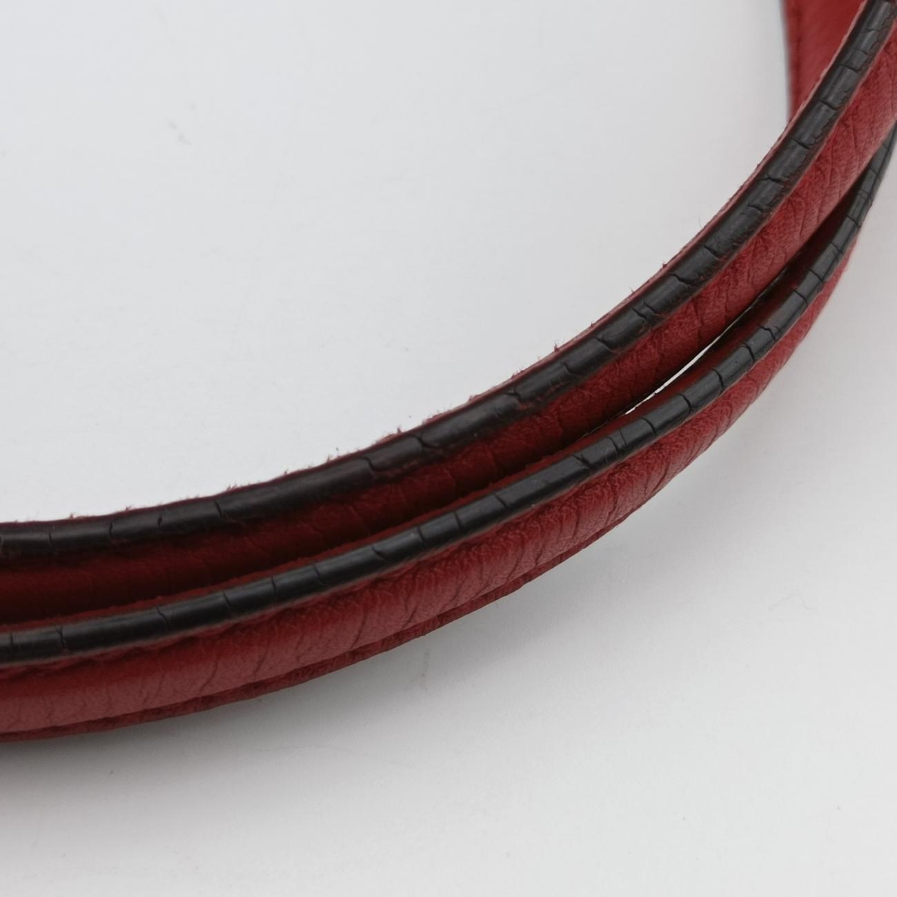 Pre-owned Gucci Soho Red Leather 369176 shoulderbag | stylenewstar