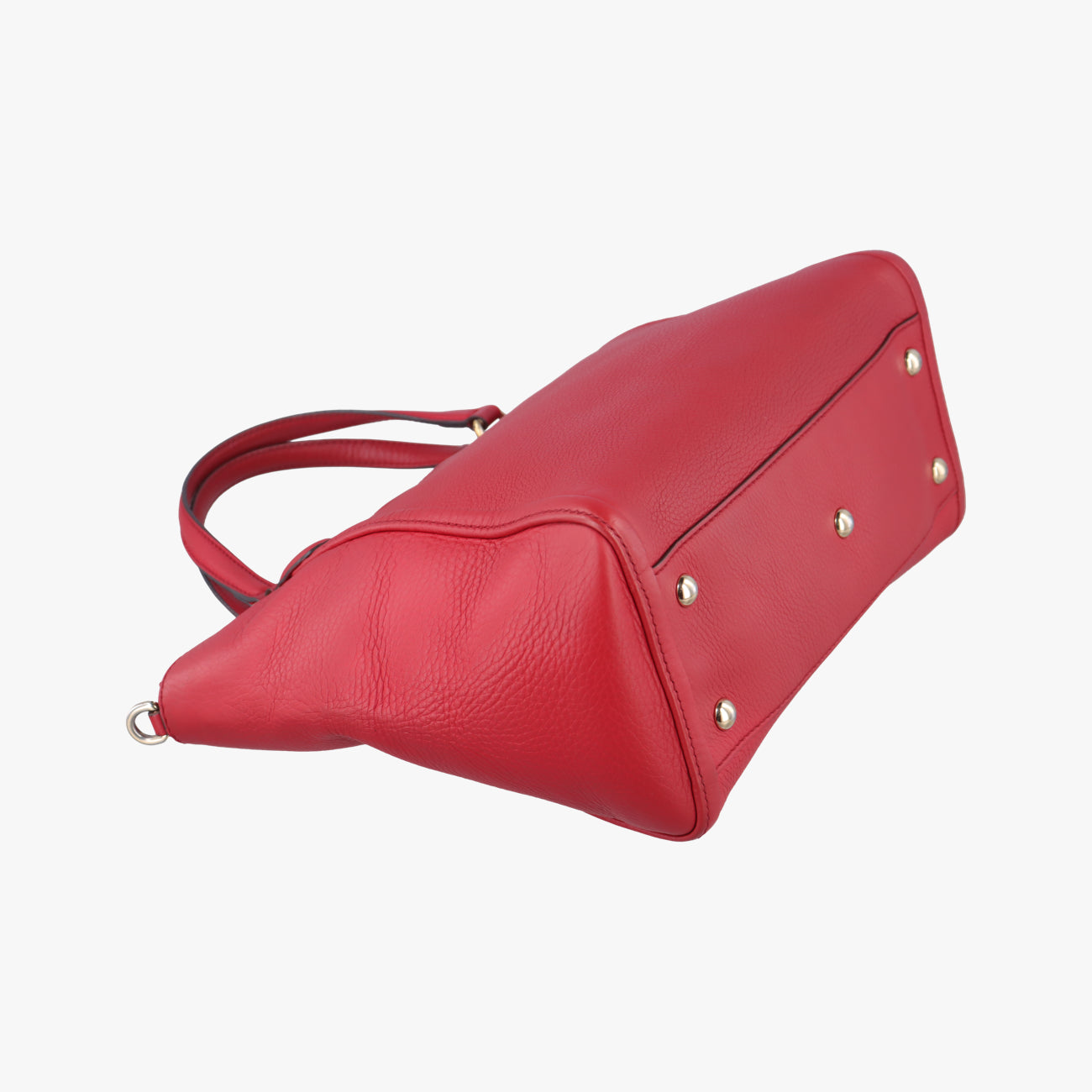 Pre-owned Gucci Soho Red Leather 369176 shoulderbag | stylenewstar