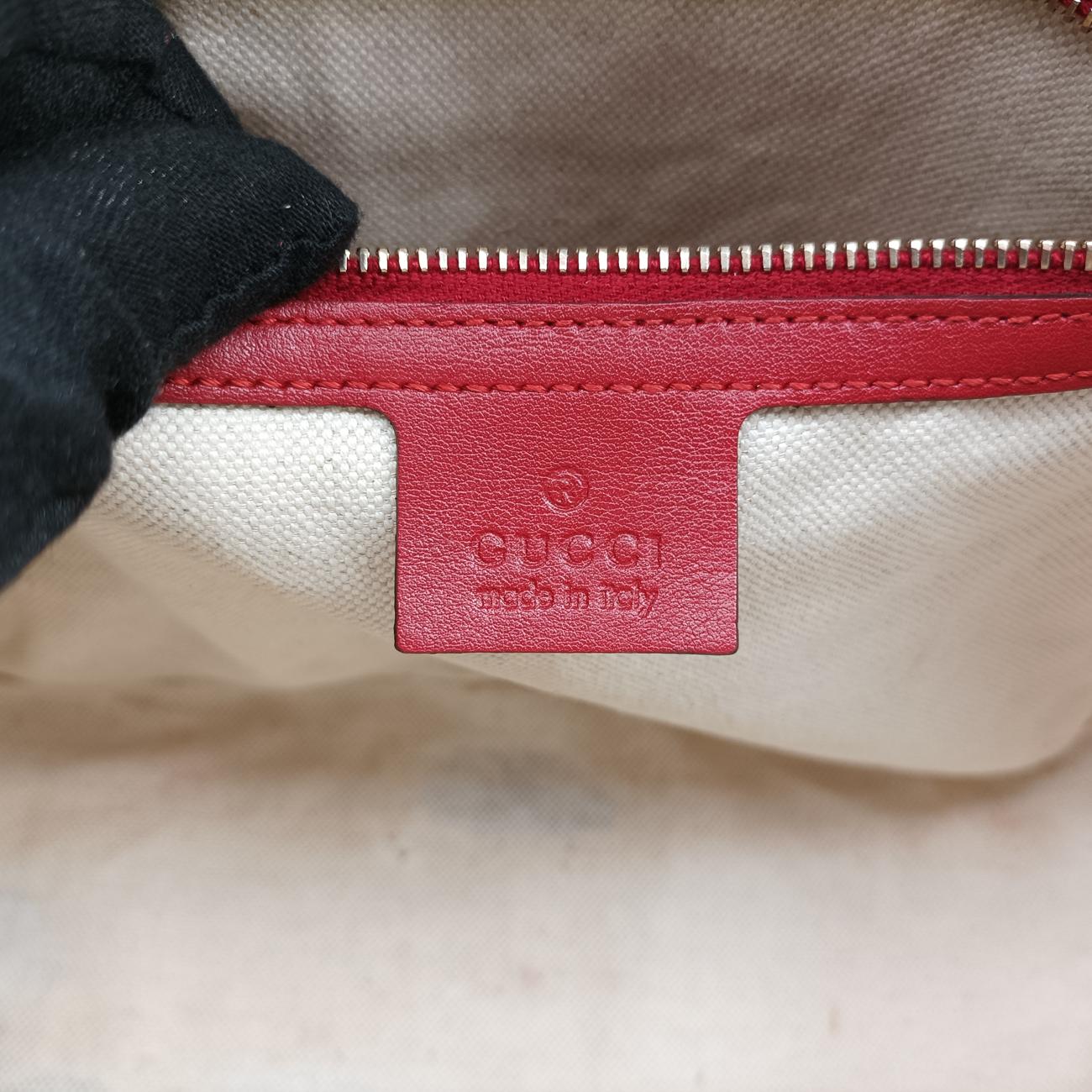 Pre-owned Gucci Microguccissima Red Patent 309617 handbag | stylenewstar