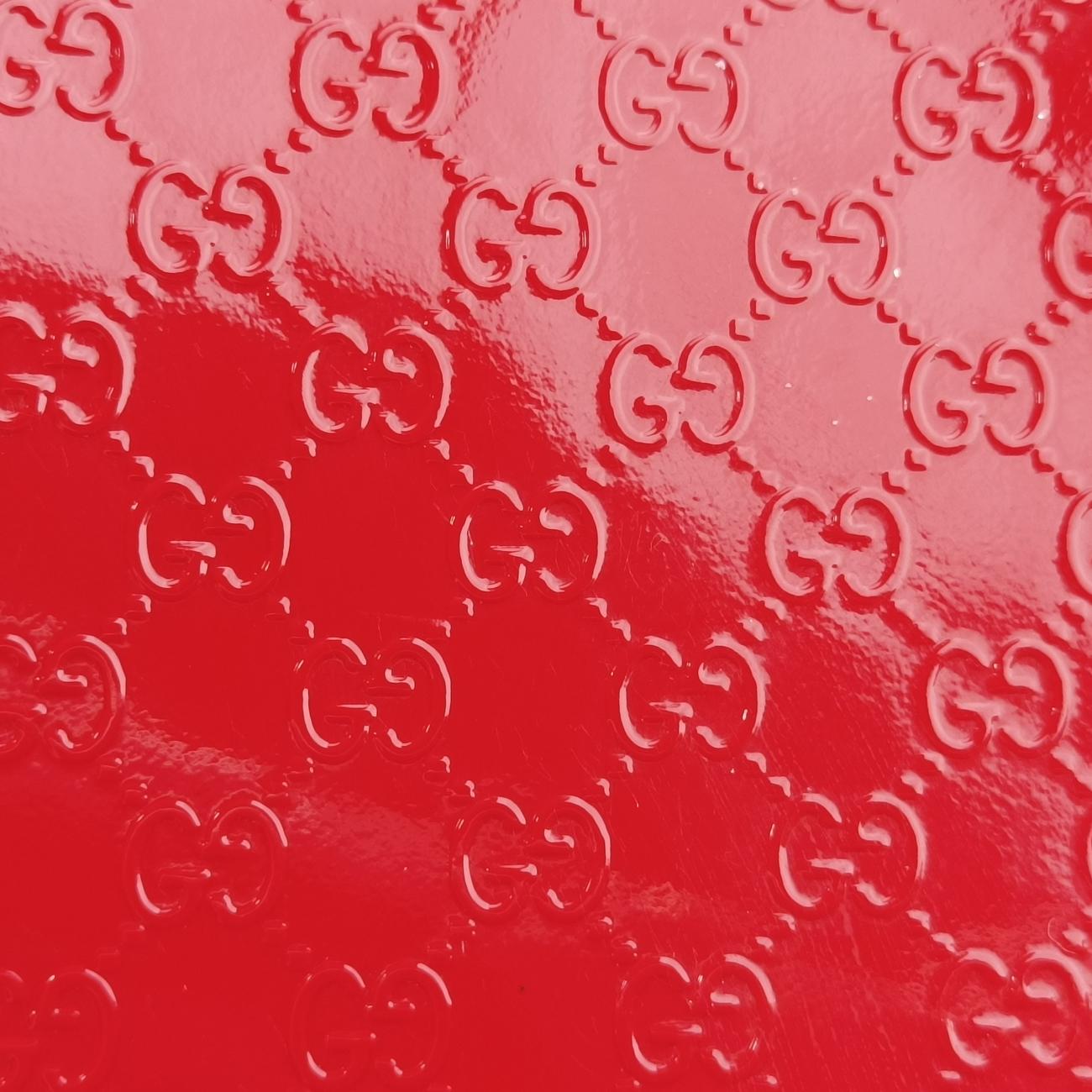 Pre-owned Gucci Microguccissima Red Patent 309617 handbag | stylenewstar