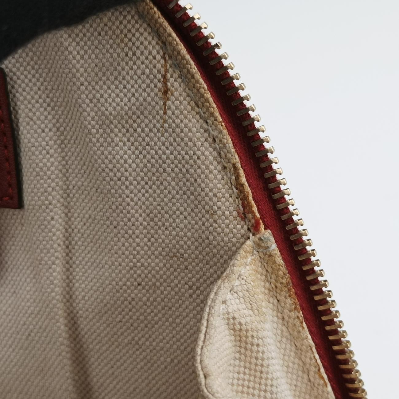 Pre-owned Gucci Microguccissima Red Patent 309617 handbag | stylenewstar