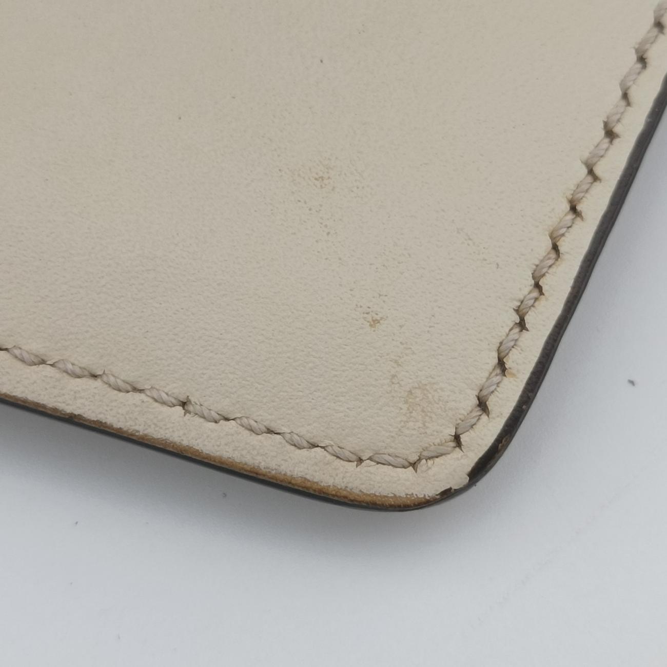 Pre-owned Gucci Sylvie Ivory x Navy x Red Leather 494646 shoulderbag | stylenewstar