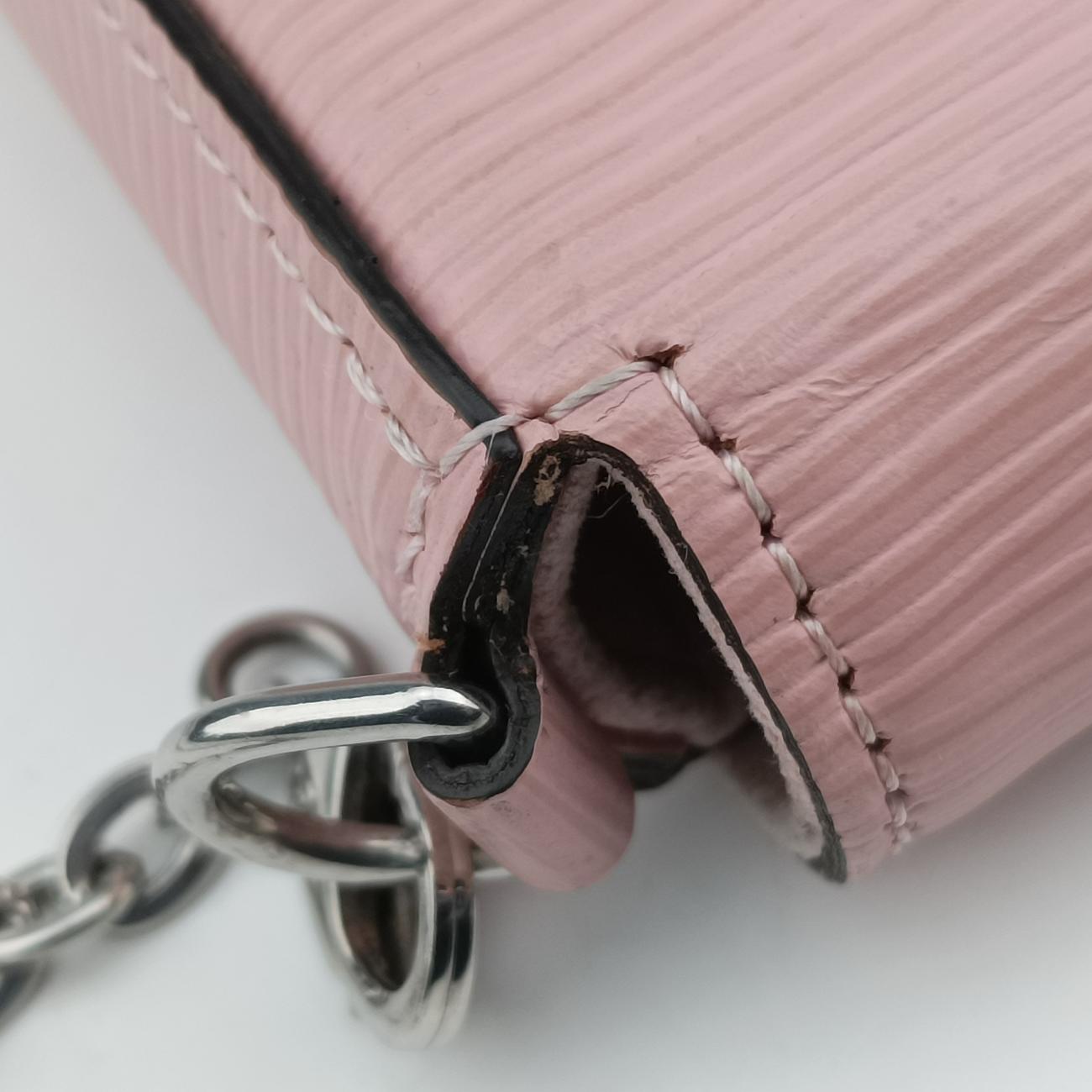 Secondhand Louis Vuitton Pochette FéLICIE ROSE BALLERIN Epi M62467 shoulderbag | stylenewstar