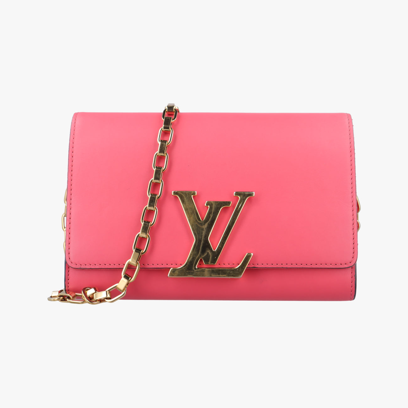 Secondhand Louis Vuitton Pochette Louise GM Pink leather  shoulderbag | stylenewstar