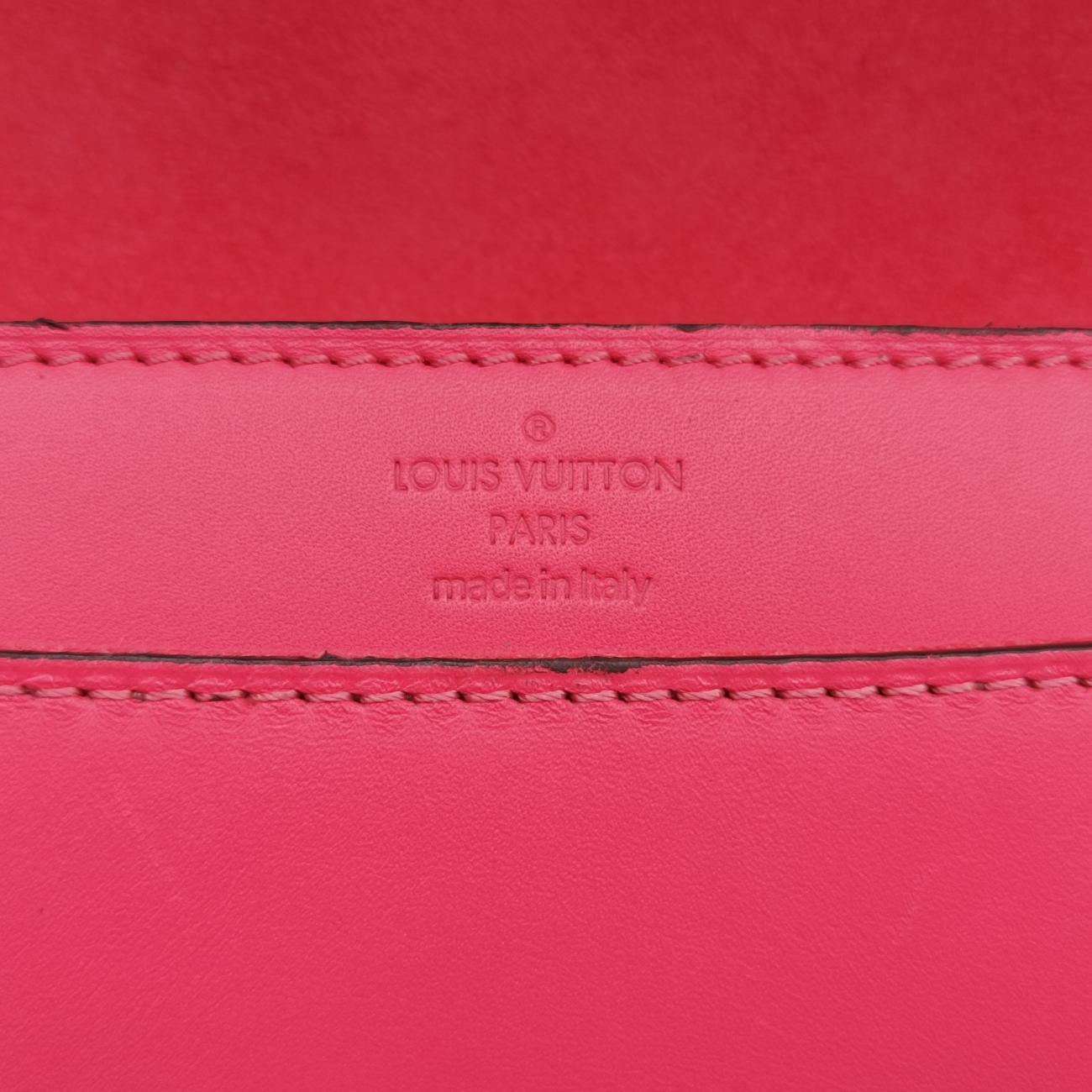 Secondhand Louis Vuitton Pochette Louise GM Pink leather  shoulderbag | stylenewstar