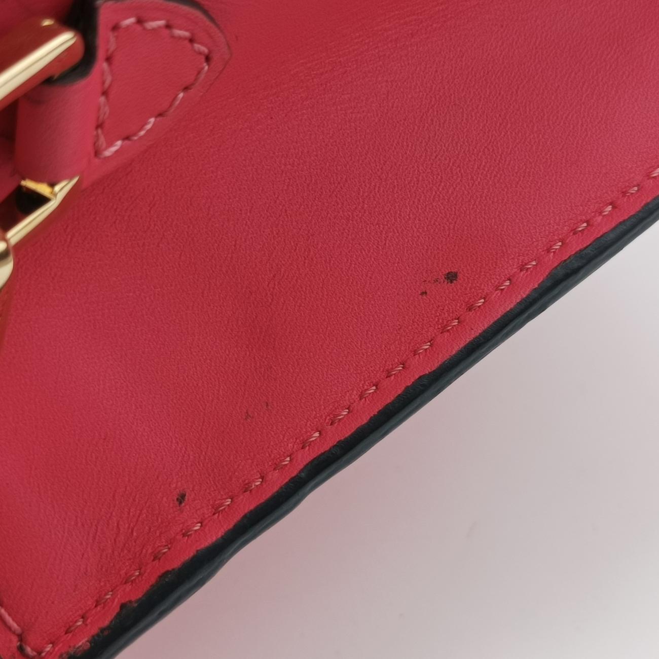 Secondhand Louis Vuitton Pochette Louise GM Pink leather  shoulderbag | stylenewstar