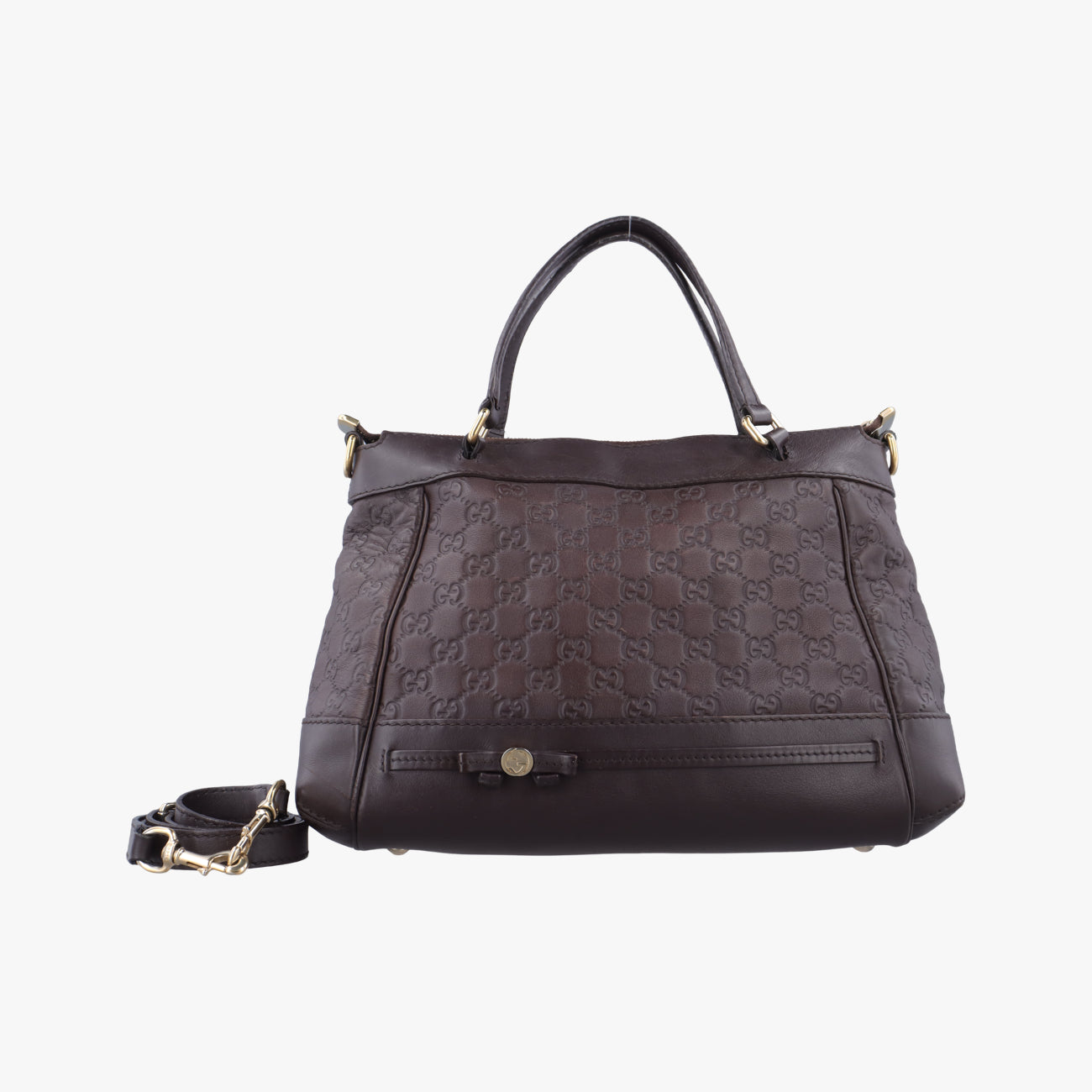 Vintage Gucci Guccissima Burgundy Leather 269894 shoulderbag | stylenewstar