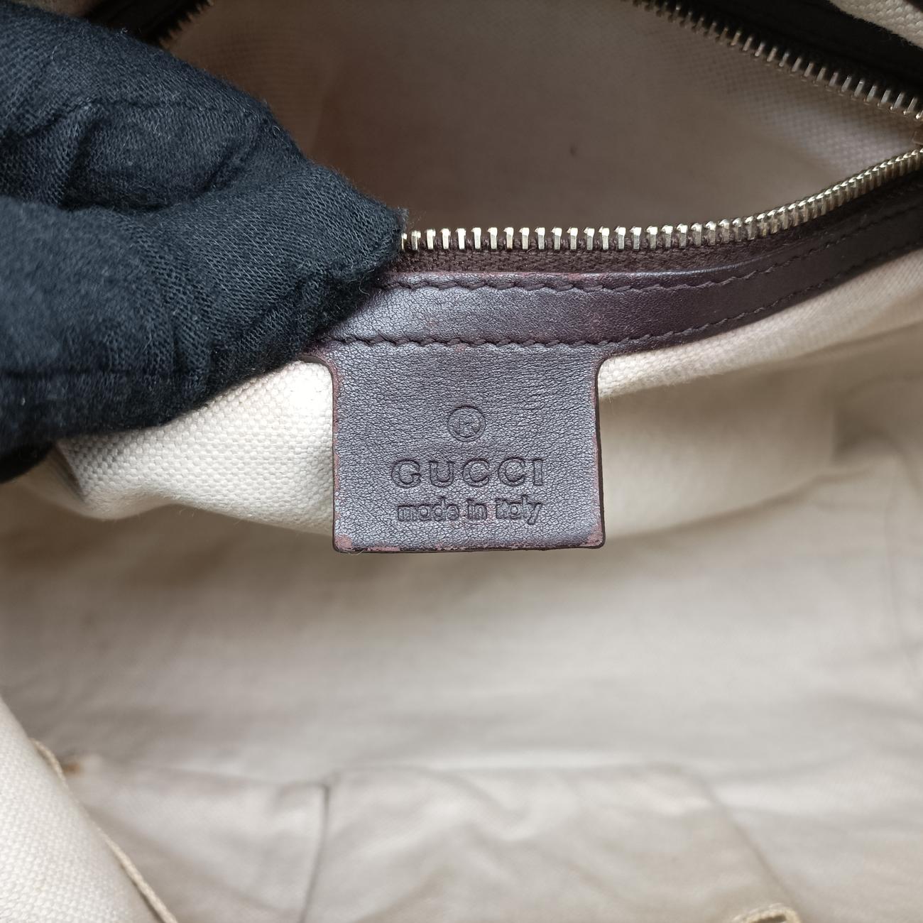 Vintage Gucci Guccissima Burgundy Leather 269894 shoulderbag | stylenewstar