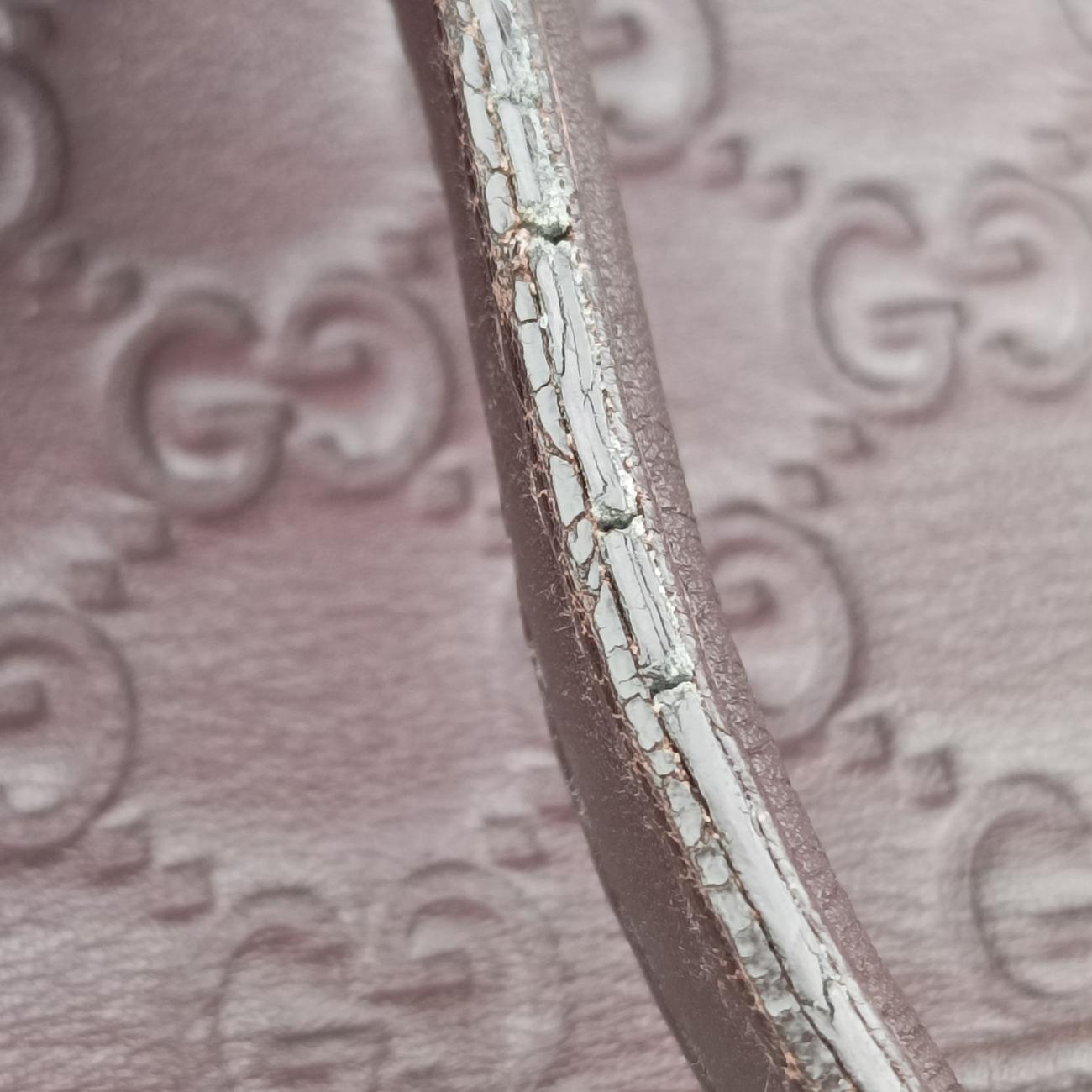 Vintage Gucci Guccissima Burgundy Leather 269894 shoulderbag | stylenewstar