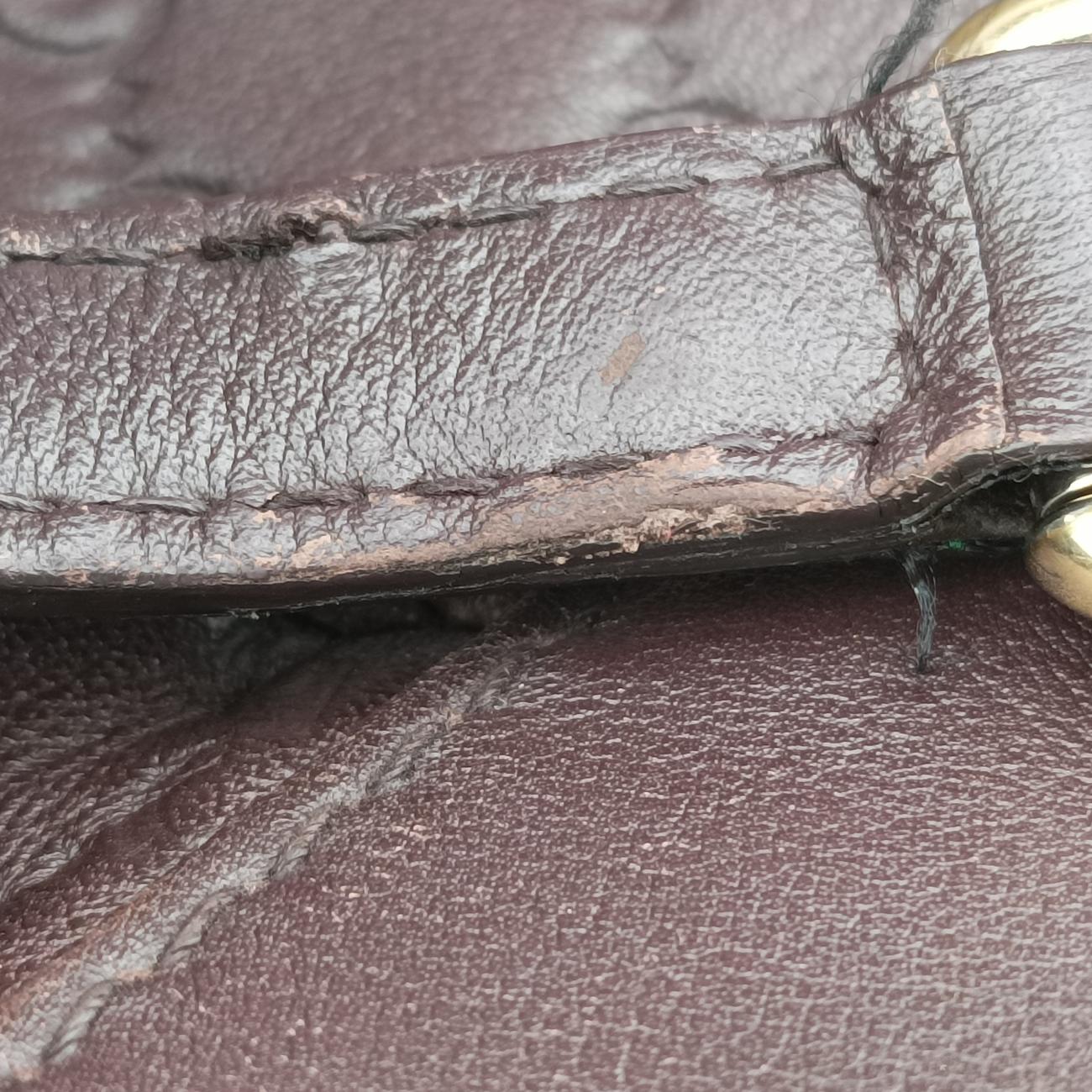 Vintage Gucci Guccissima Burgundy Leather 269894 shoulderbag | stylenewstar