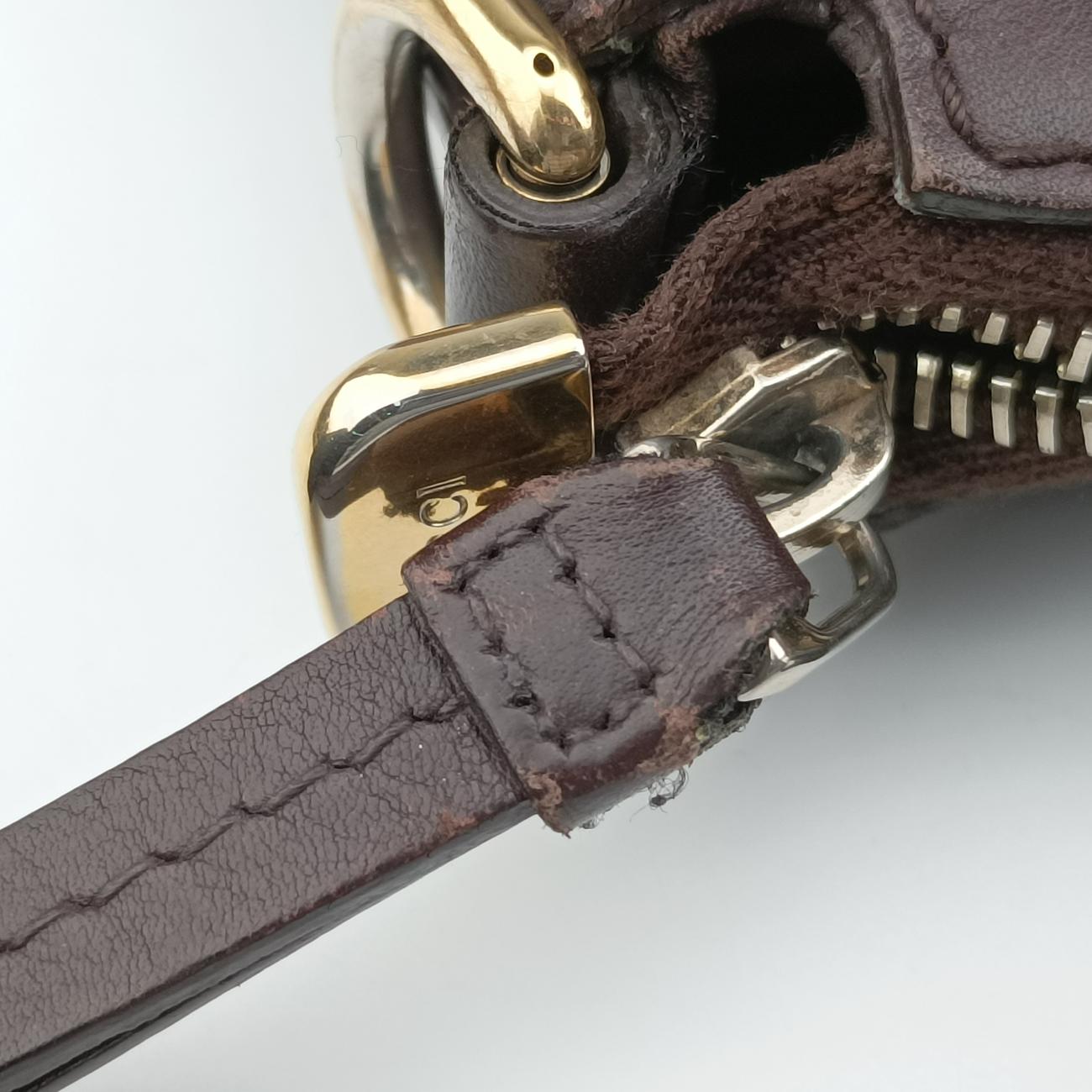 Vintage Gucci Guccissima Burgundy Leather 269894 shoulderbag | stylenewstar