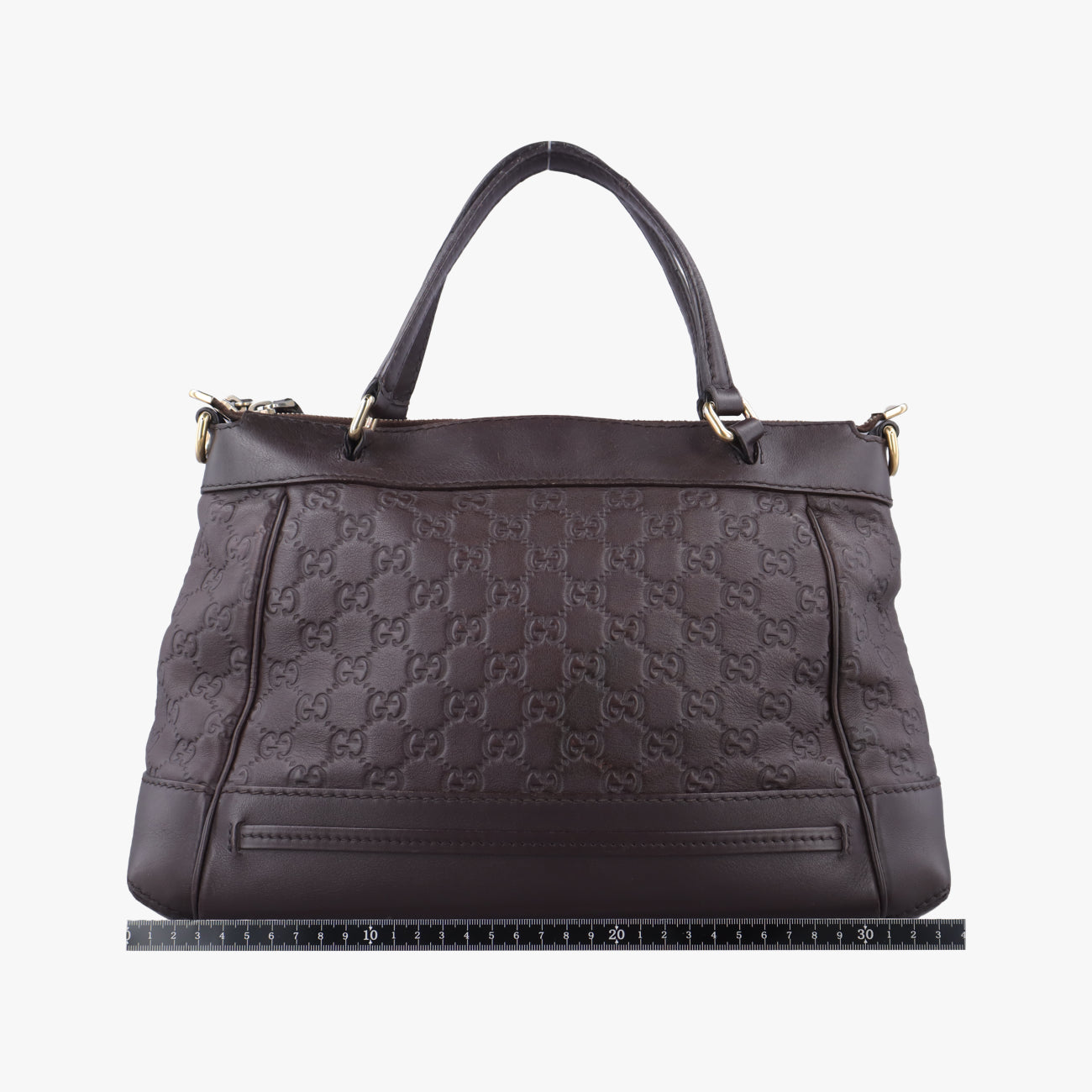 Vintage Gucci Guccissima Burgundy Leather 269894 shoulderbag | stylenewstar