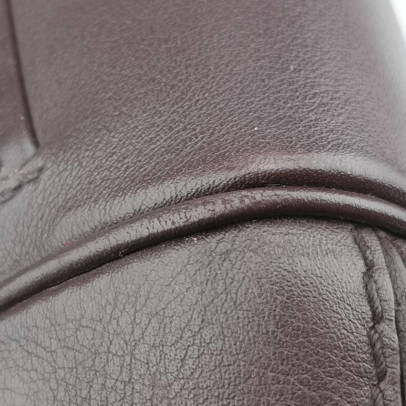 Vintage Gucci Guccissima Burgundy Leather 269894 shoulderbag | stylenewstar