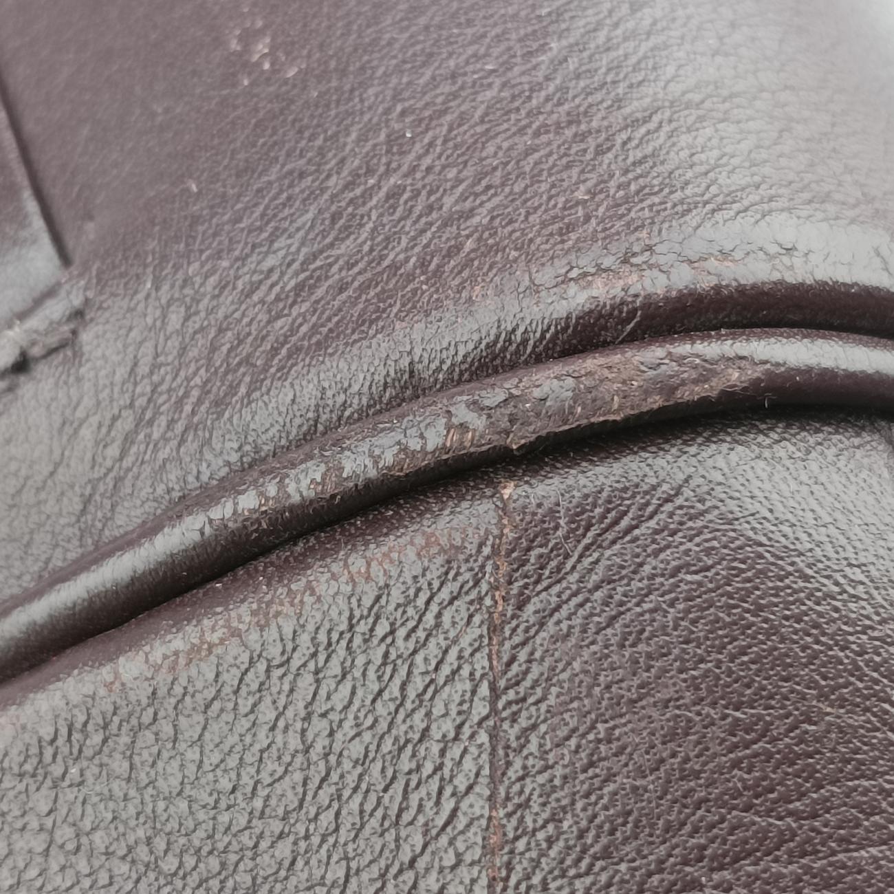 Vintage Gucci Guccissima Burgundy Leather 269894 shoulderbag | stylenewstar