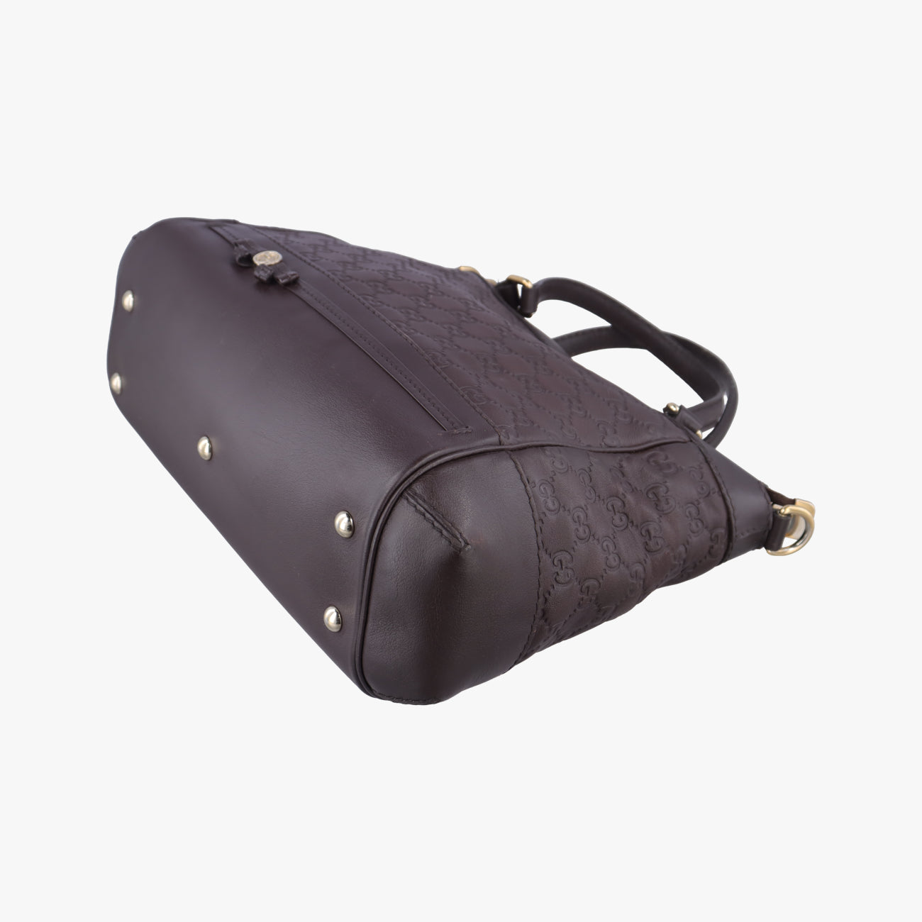 Vintage Gucci Guccissima Burgundy Leather 269894 shoulderbag | stylenewstar