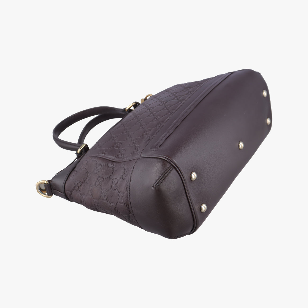 Vintage Gucci Guccissima Burgundy Leather 269894 shoulderbag | stylenewstar