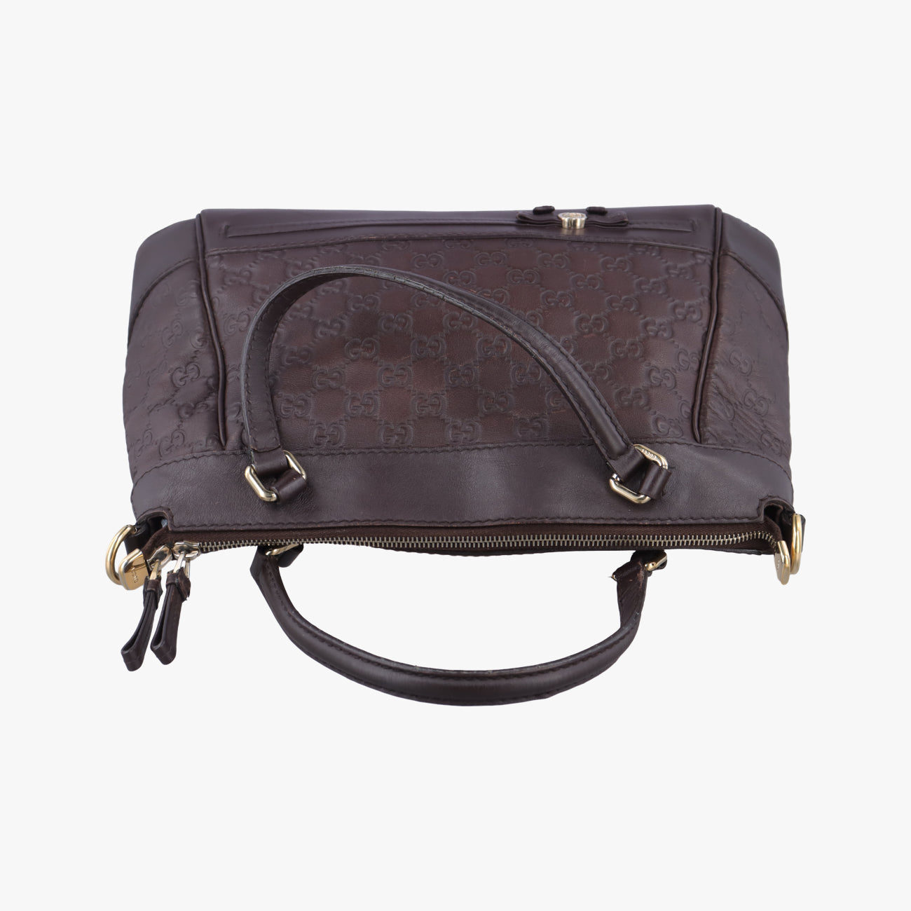 Vintage Gucci Guccissima Burgundy Leather 269894 shoulderbag | stylenewstar