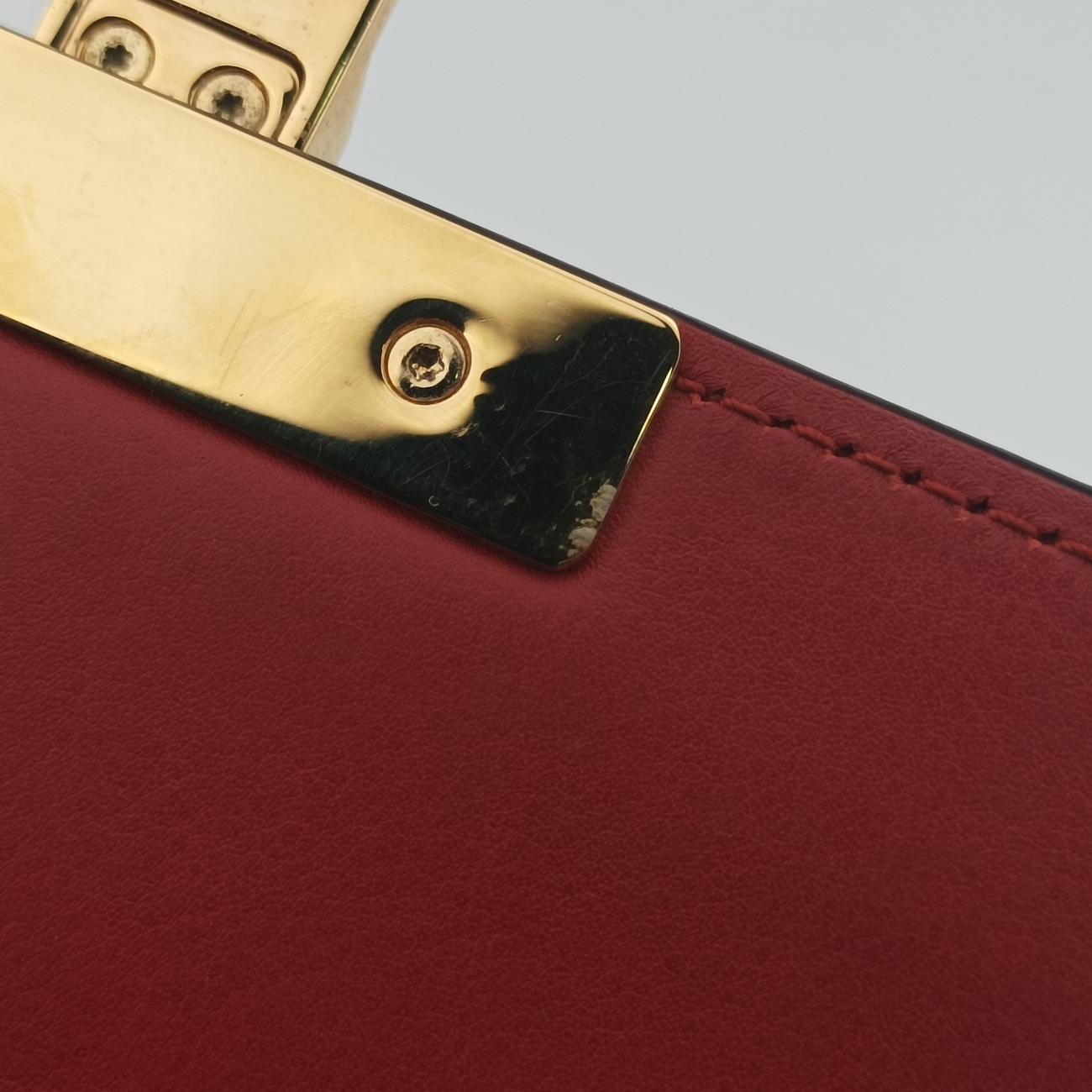 Pre-owned Gucci Padlock beige×red×pink PVC coated canvas 409487 shoulderbag | stylenewstar