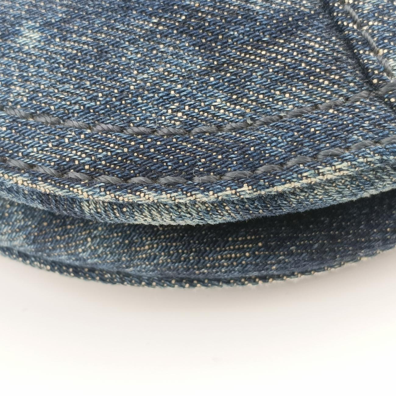 Pre-owned Christian Dior Saddle Blue denim  handbag | stylenewstar