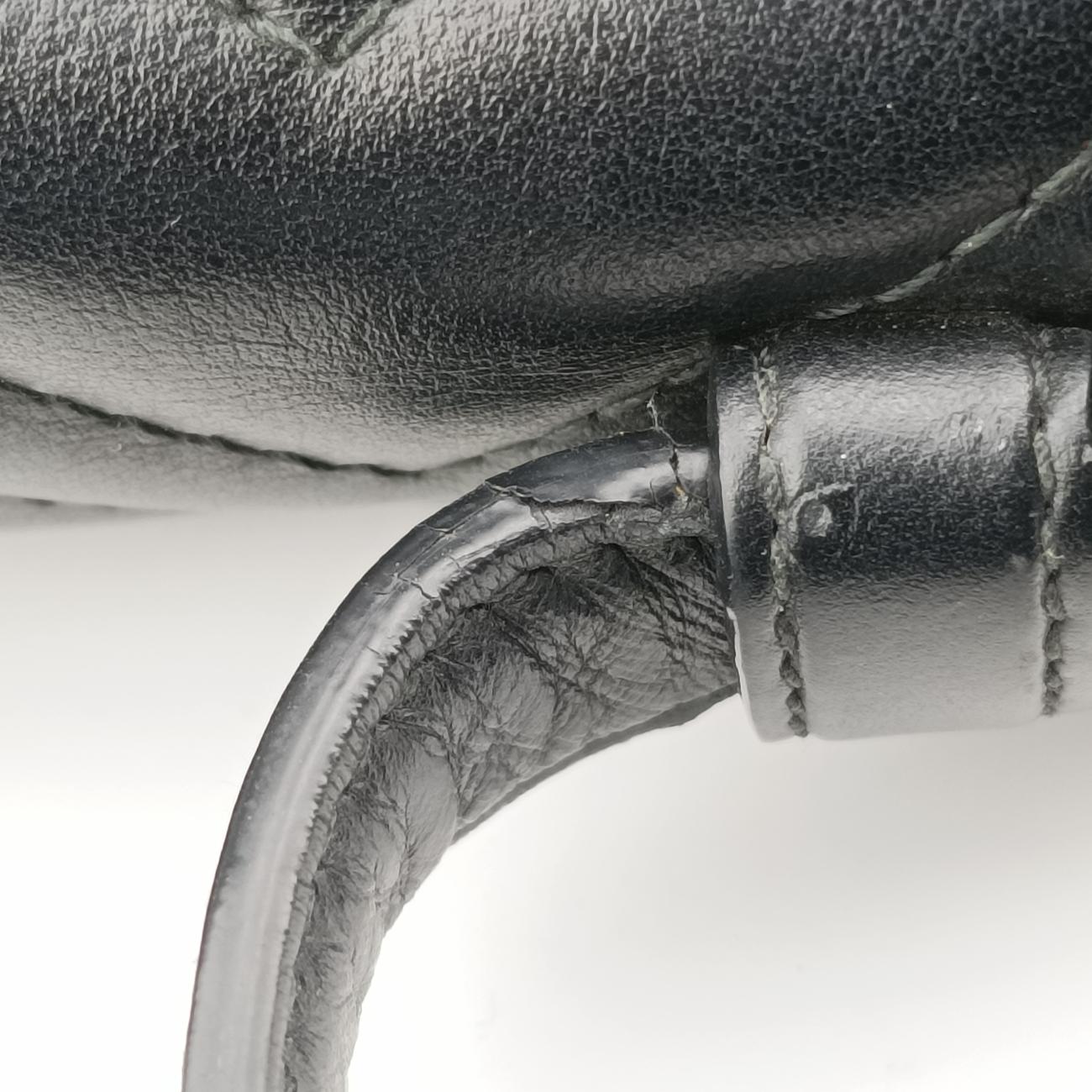 Pre-owned Gucci GG Marmont Black Leather 498109 shoulderbag | stylenewstar