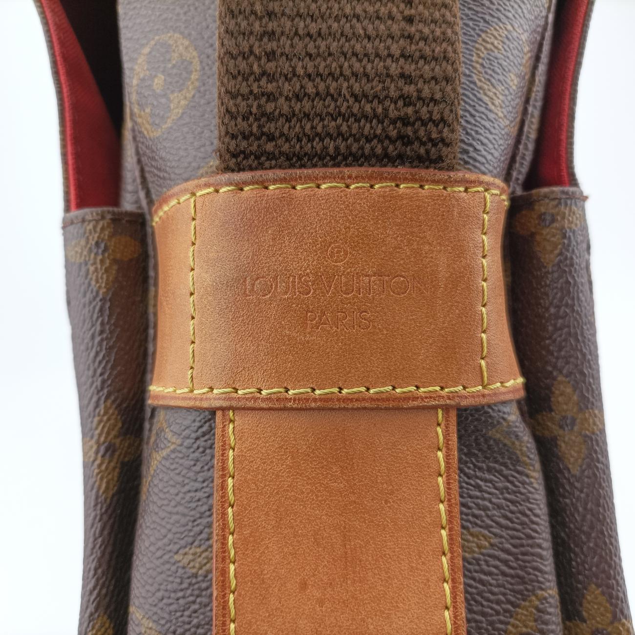 Secondhand Louis Vuitton NAVIGLIO Brown×multicolor Monogram China Run M41431 crossbodybag | stylenewstar