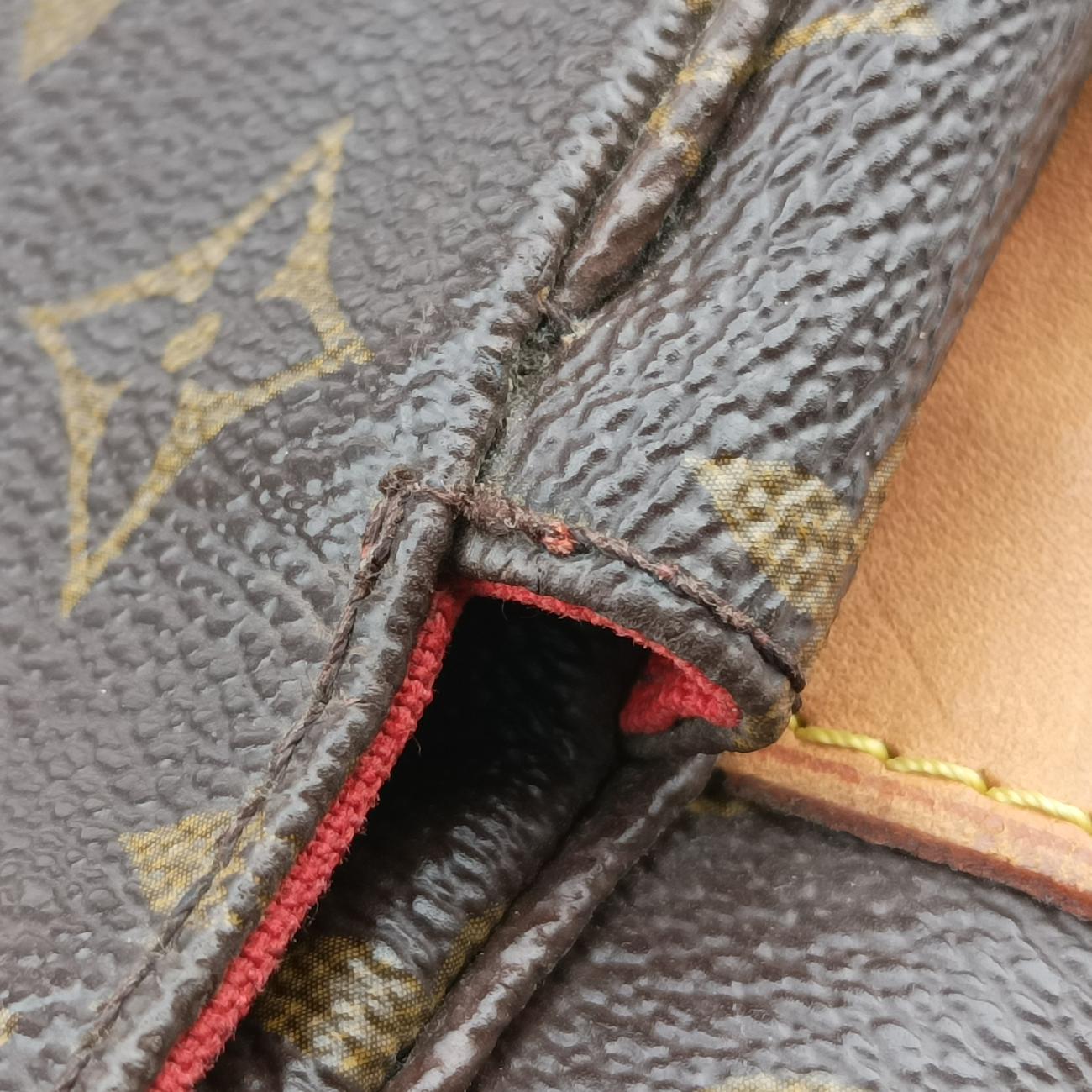 Secondhand Louis Vuitton NAVIGLIO Brown×multicolor Monogram China Run M41431 crossbodybag | stylenewstar