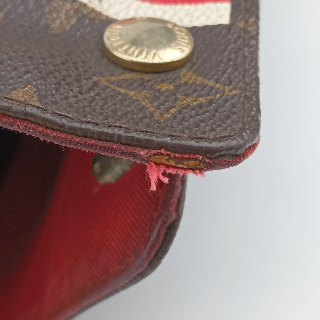 Secondhand Louis Vuitton NAVIGLIO Brown×multicolor Monogram China Run M41431 crossbodybag | stylenewstar