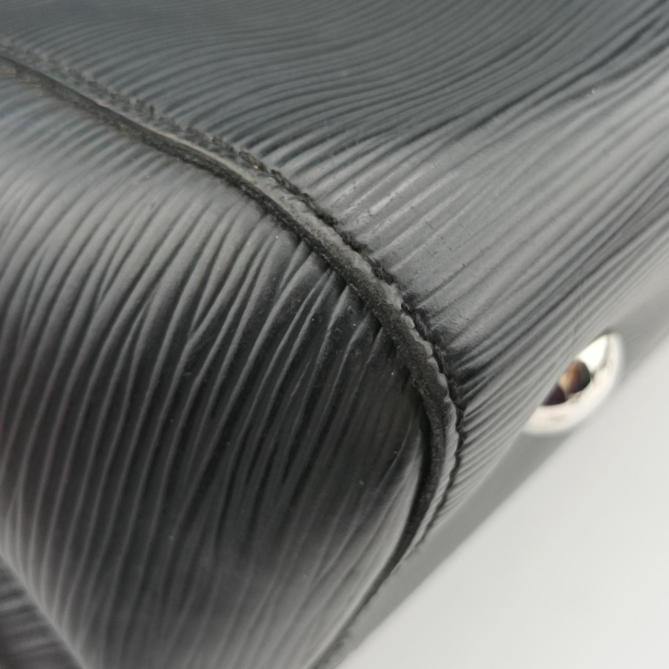 Pre-owned Louis Vuitton Marly MM Noir epi M94612 handbag | stylenewstar