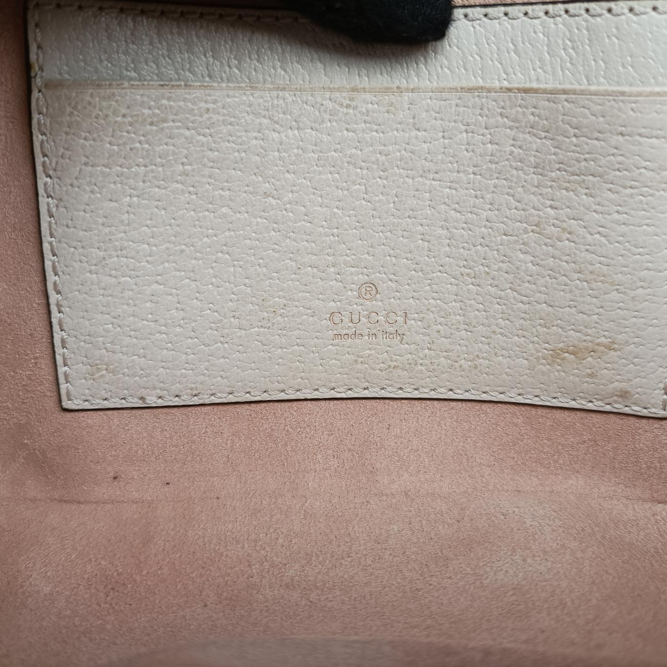 Pre-owned Gucci Padlock Brown×Multicolour PVC coated canvas 652683 shoulderbag | stylenewstar