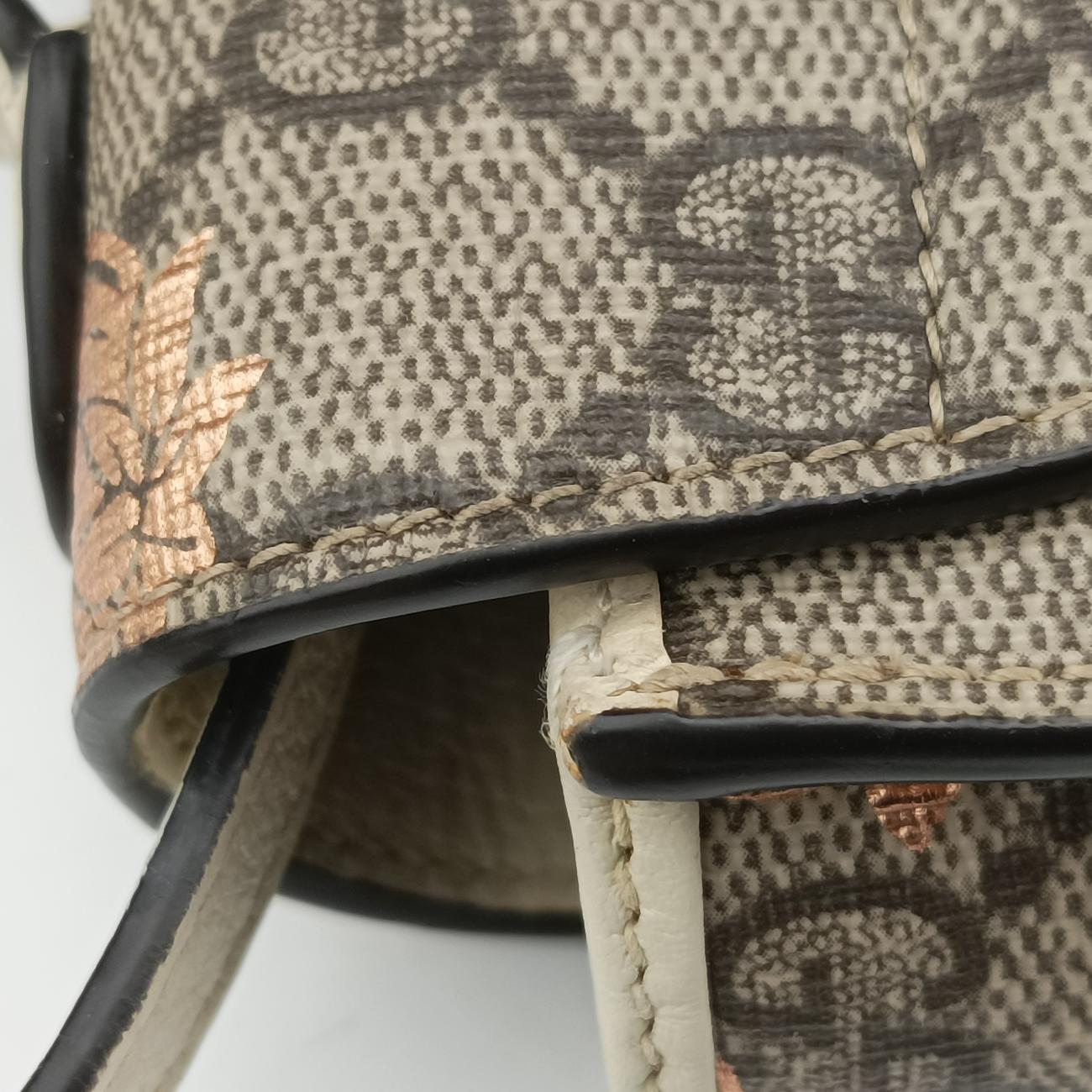 Pre-owned Gucci Padlock Brown×Multicolour PVC coated canvas 652683 shoulderbag | stylenewstar