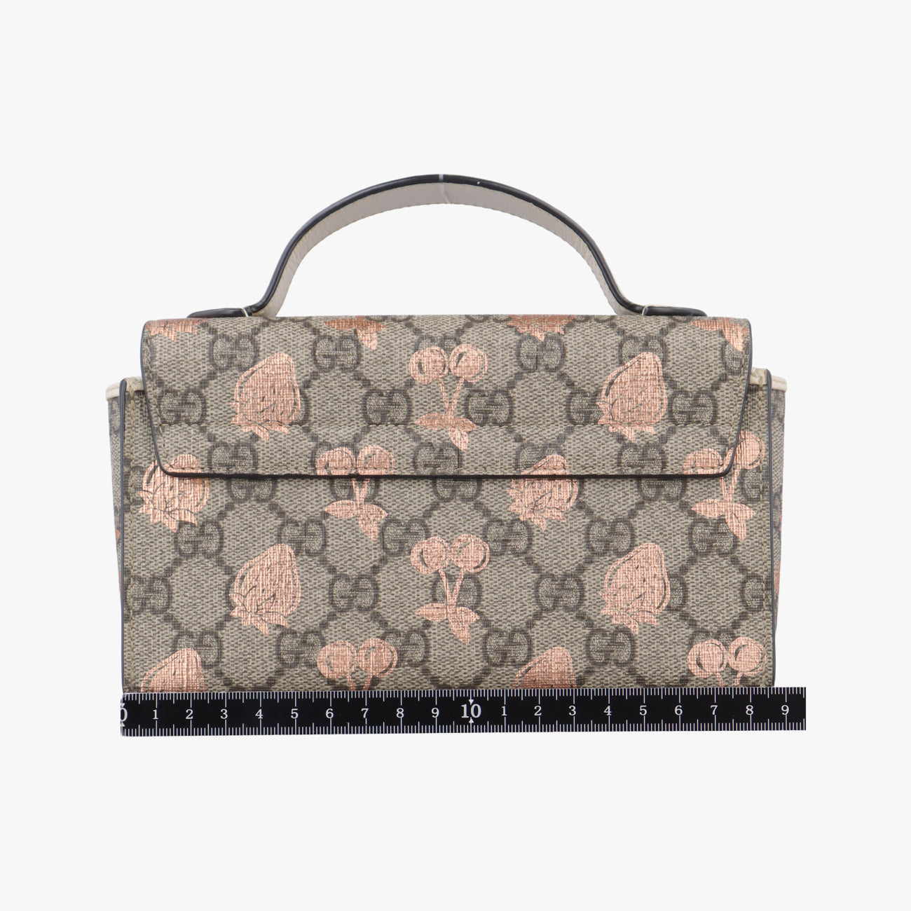 Pre-owned Gucci Padlock Brown×Multicolour PVC coated canvas 652683 shoulderbag | stylenewstar
