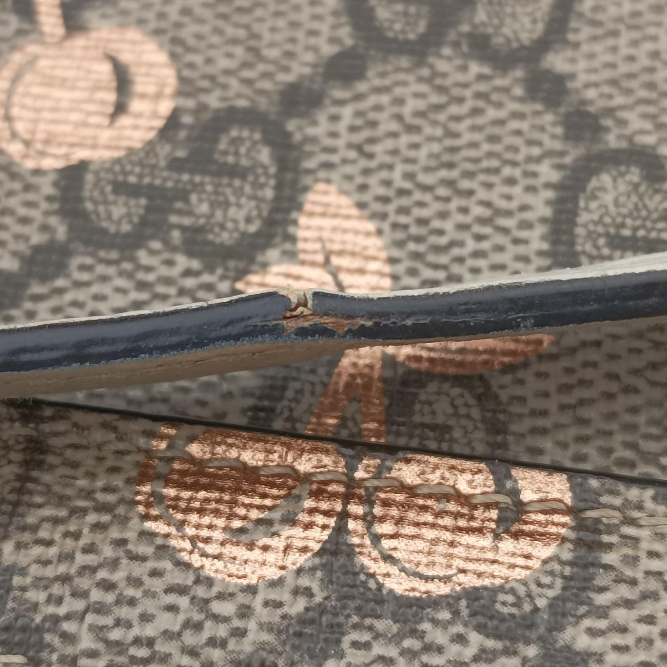 Pre-owned Gucci Padlock Brown×Multicolour PVC coated canvas 652683 shoulderbag | stylenewstar