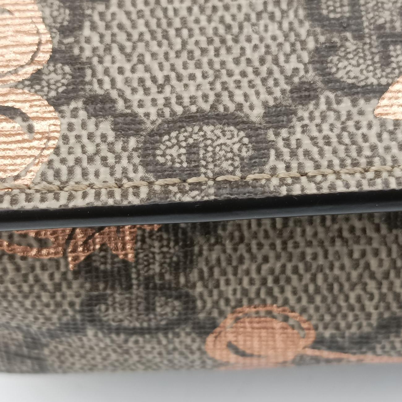 Pre-owned Gucci Padlock Brown×Multicolour PVC coated canvas 652683 shoulderbag | stylenewstar