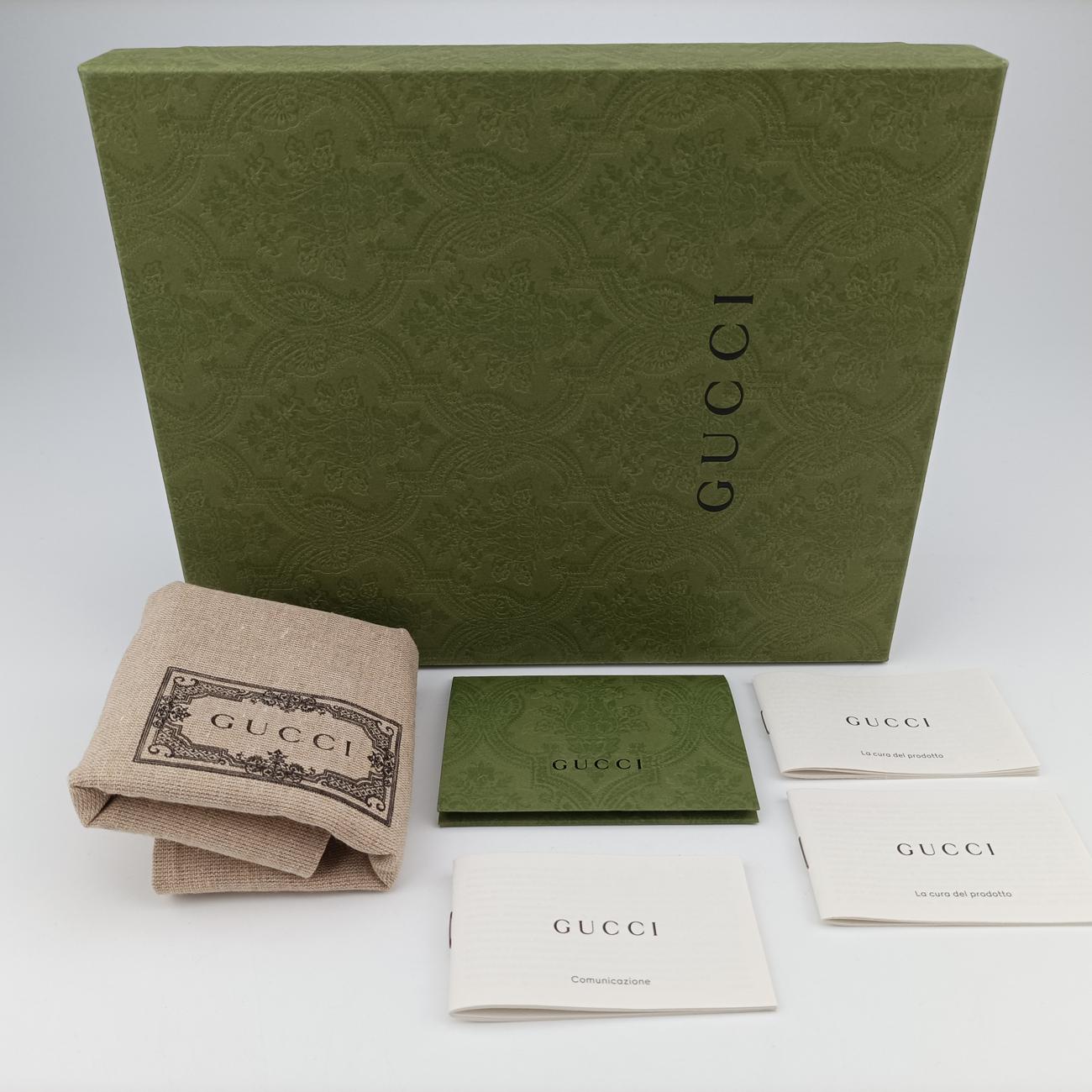 Pre-owned Gucci Padlock Brown×Multicolour PVC coated canvas 652683 shoulderbag | stylenewstar