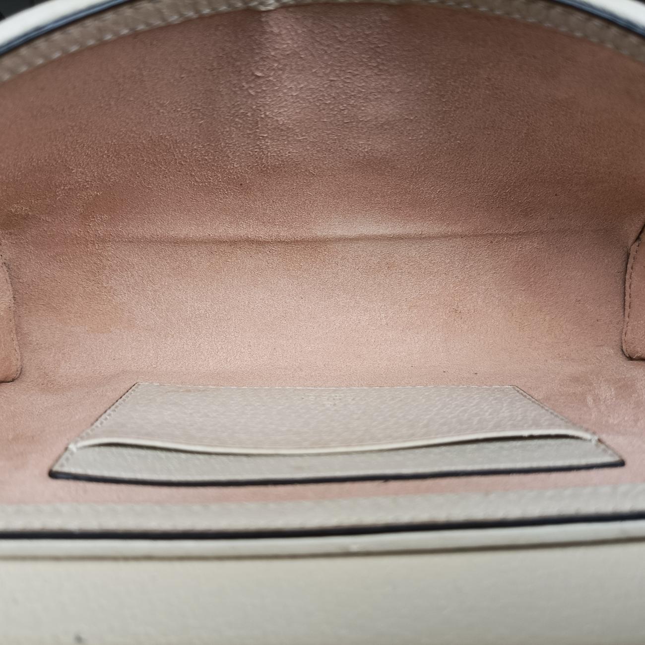 Pre-owned Gucci Padlock Brown×Multicolour PVC coated canvas 652683 shoulderbag | stylenewstar