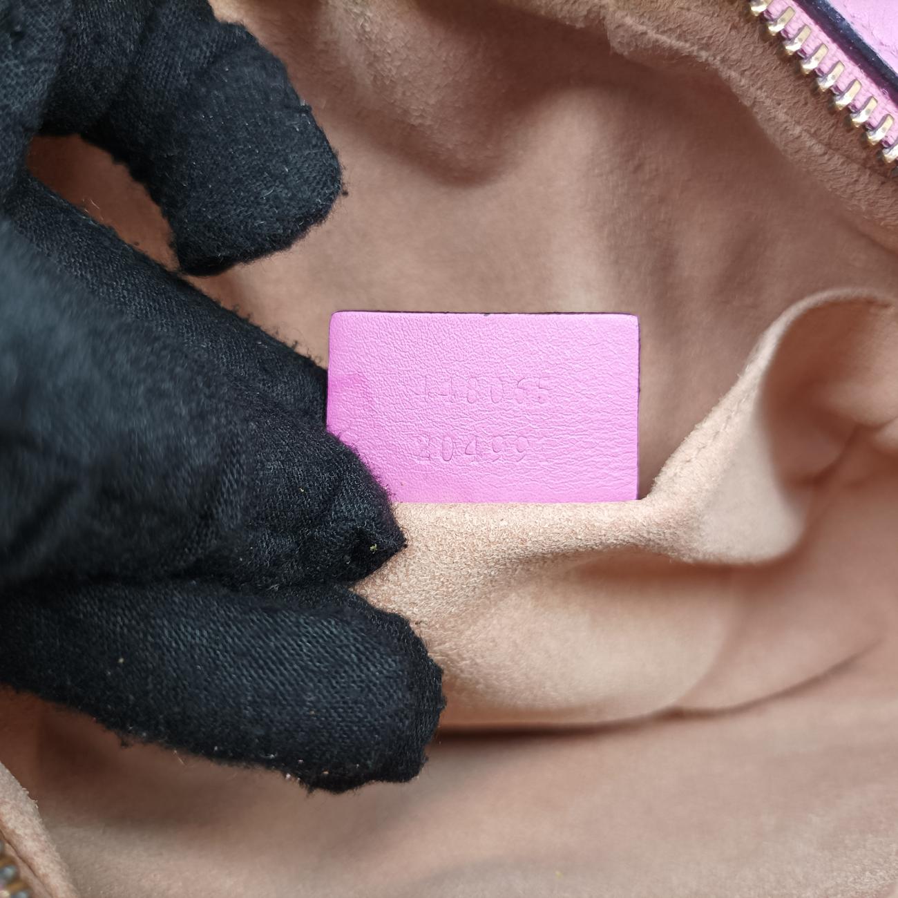 Pre-owned Gucci GG Marmont Rose Leather 448065 shoulderbag | stylenewstar