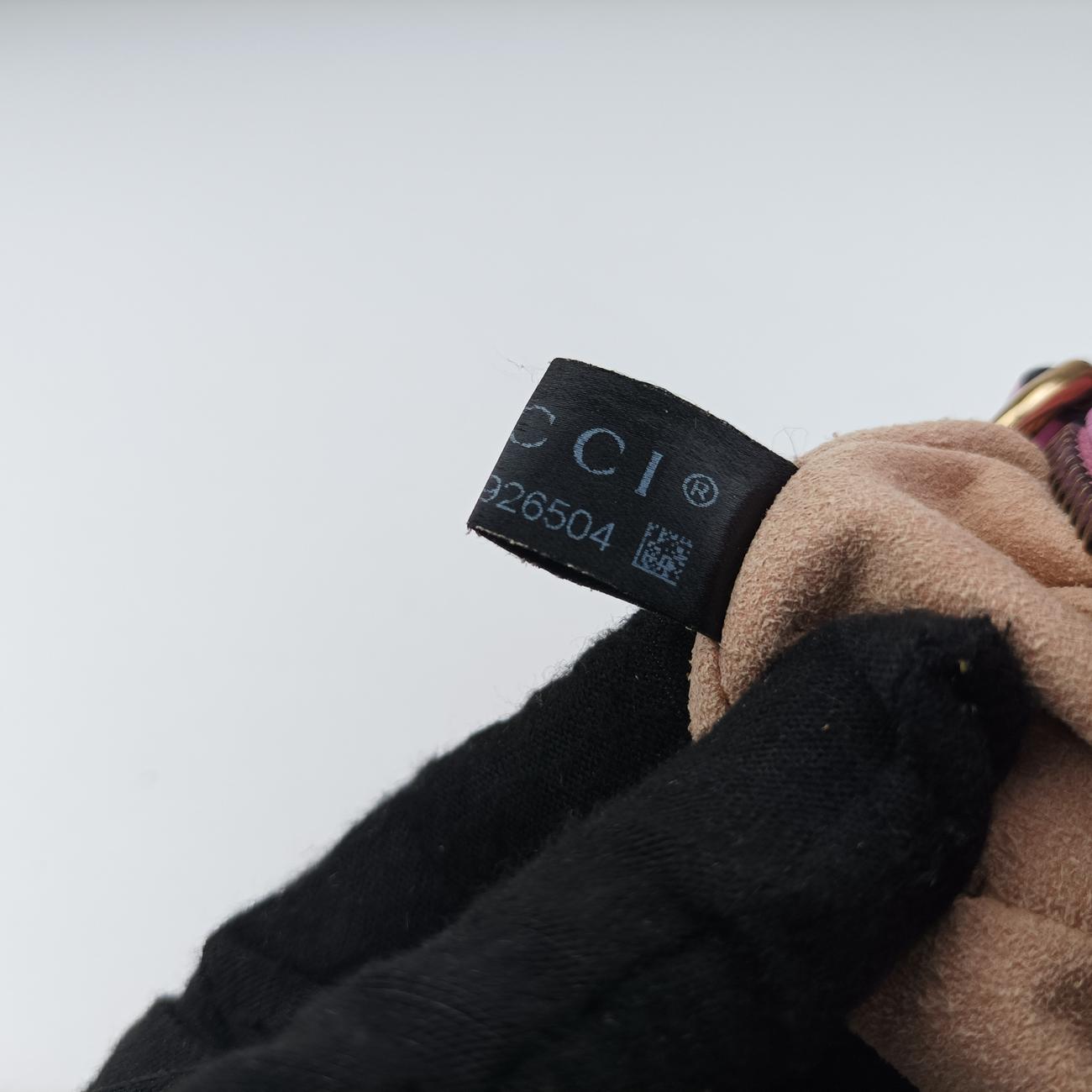 Pre-owned Gucci GG Marmont Rose Leather 448065 shoulderbag | stylenewstar